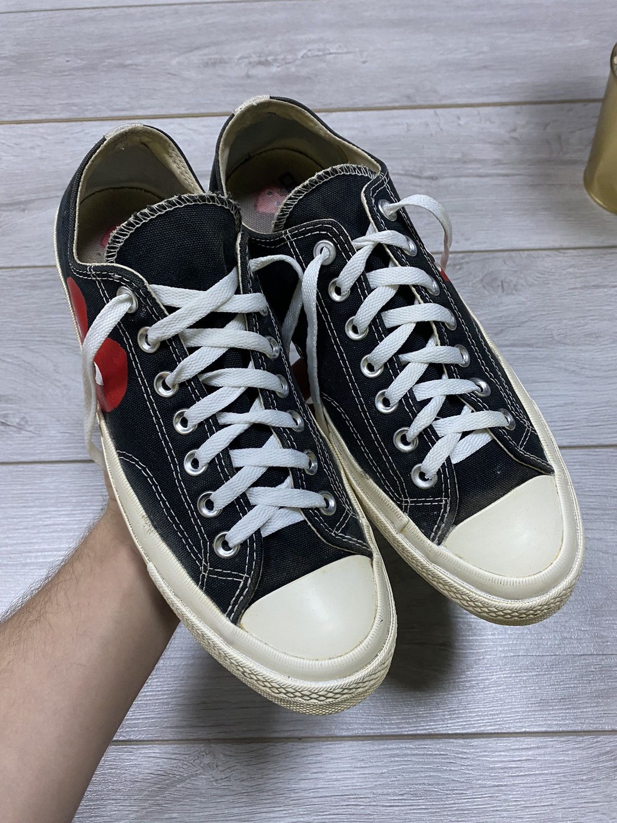 CDG by Comme des Garcons Comme des Garcons x Chuck Taylor 1970 Low Play Size US 9 / EU 42 - 2 Thumbnail