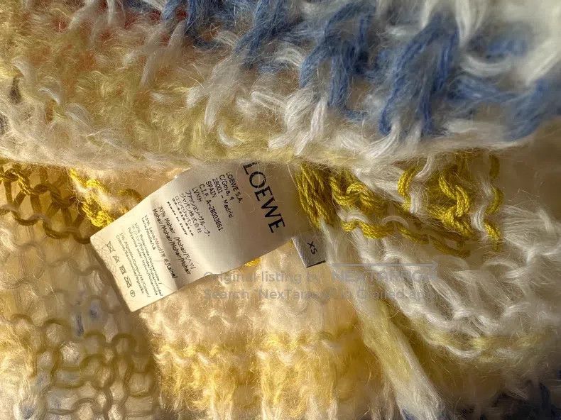 Loewe Loewe Rainbow mohair knitted sweater Size XS / US 0-2 / IT 36-38 - 4 Thumbnail