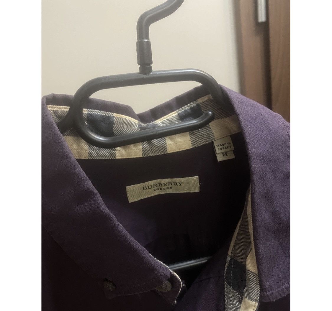 Burberry Burberry Luxury shirt button up pattern on cuffs Size US L / EU 52-54 / 3 - 2 Thumbnail