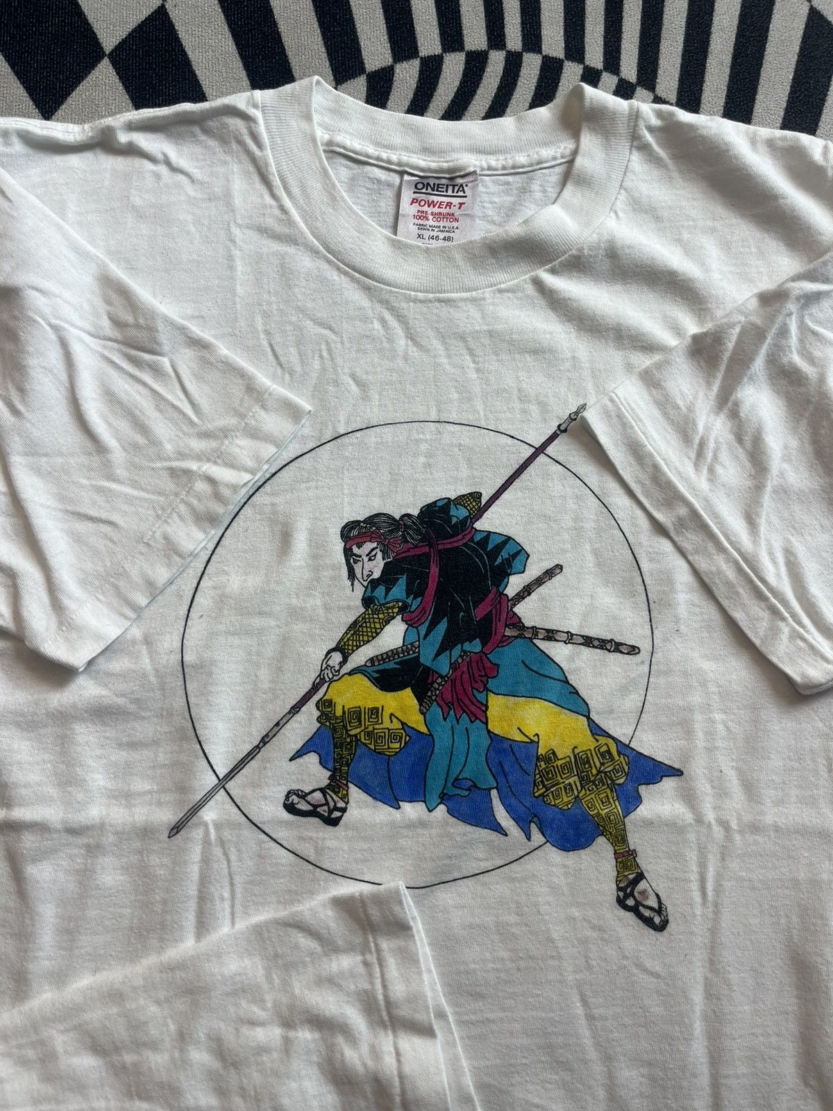 Arts & Science Vintage Art Ukiyoe Nakinata 90’s Tshirt Size US XL / EU 56 / 4 - 6 Thumbnail