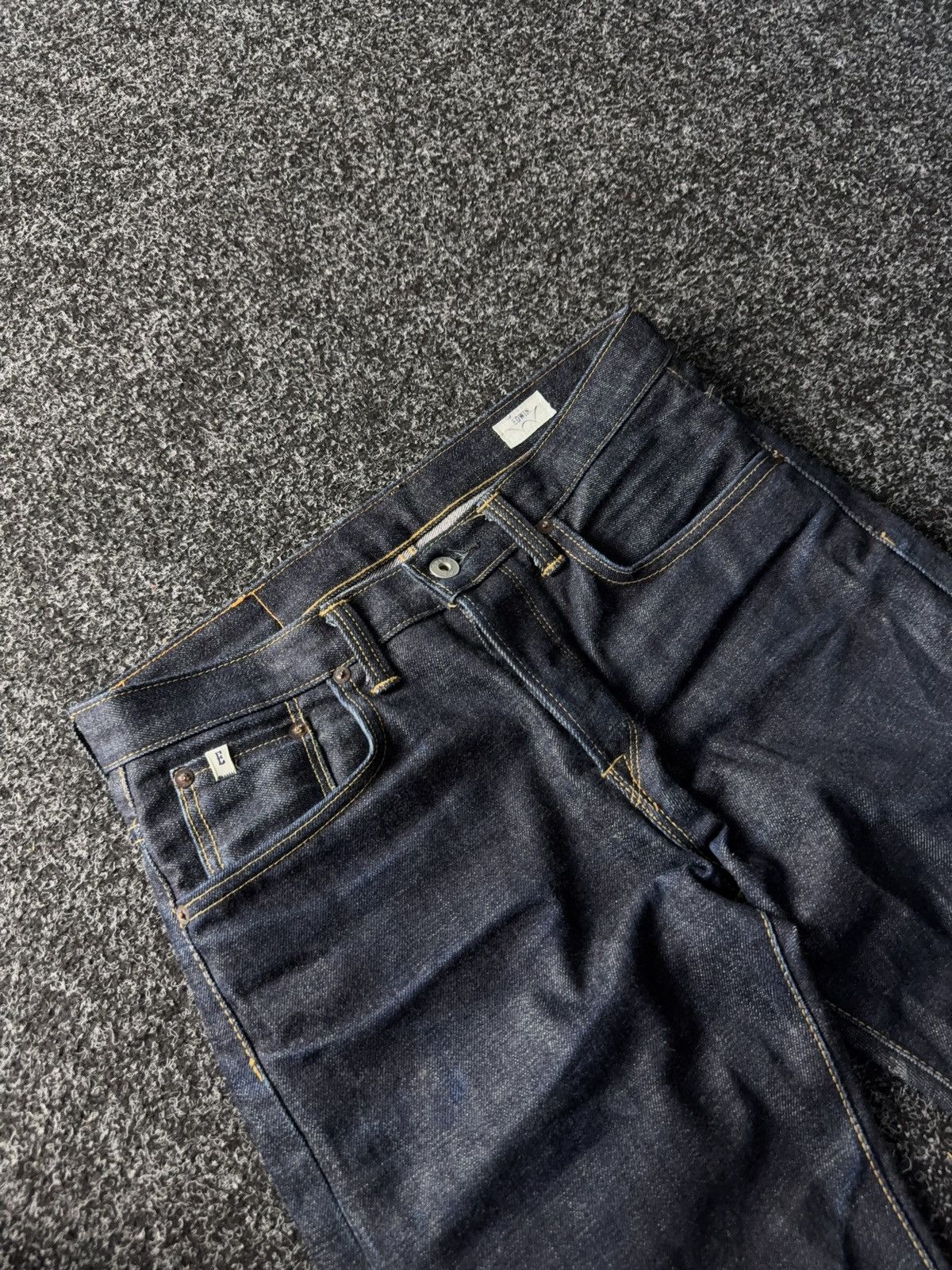 Edwin 00 Vintage Edwin Japan Selvedge Raw Denim Jeans Size US 30 / EU 46 - 6 Thumbnail
