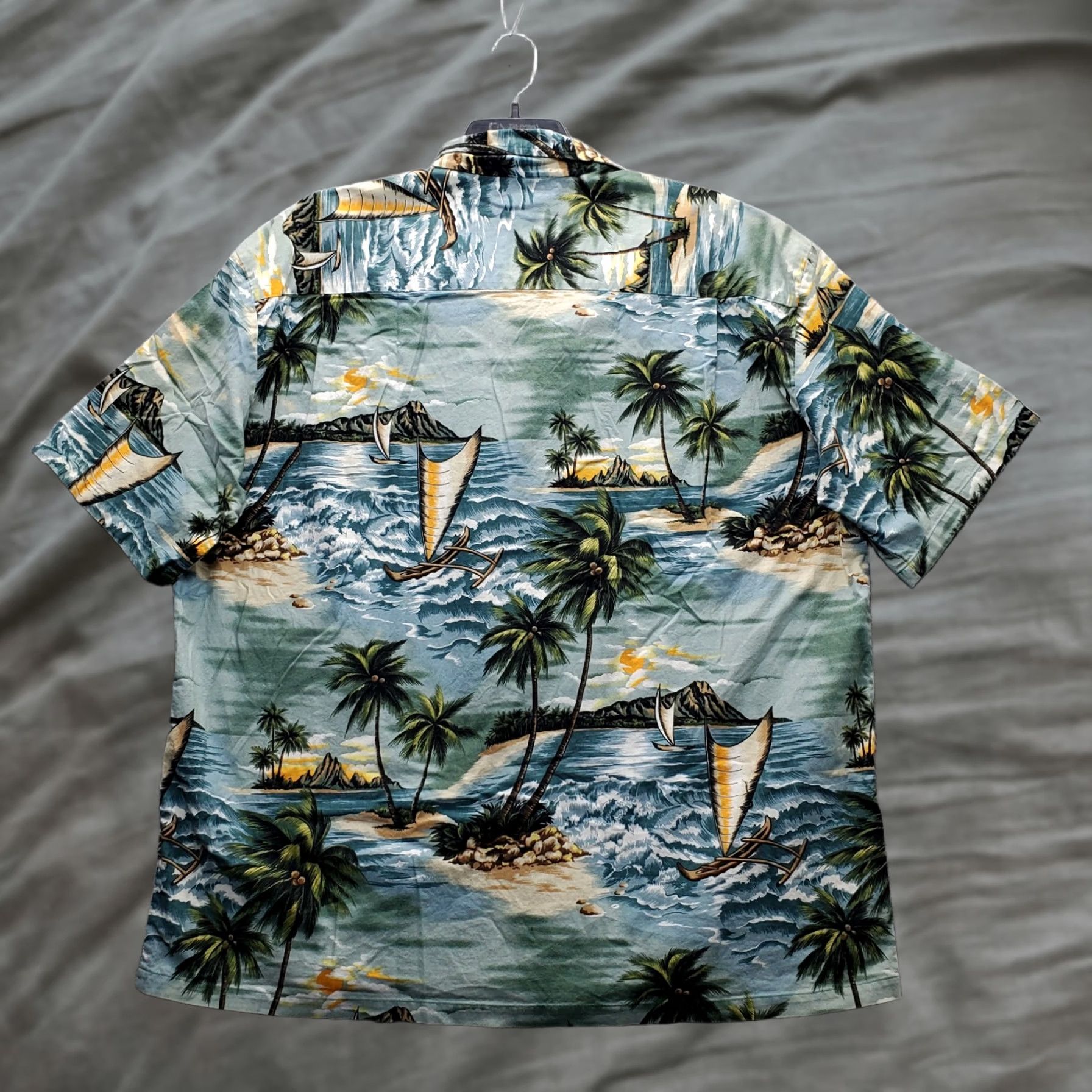 ALOHAS Aloha Republic Mens Button-Up Shirt: 2X Big & Tall, Multicolor Floral, Short Sleeve, Hawaiian Leisure Size US XXL / EU 58 / 5 - 1 Thumbnail