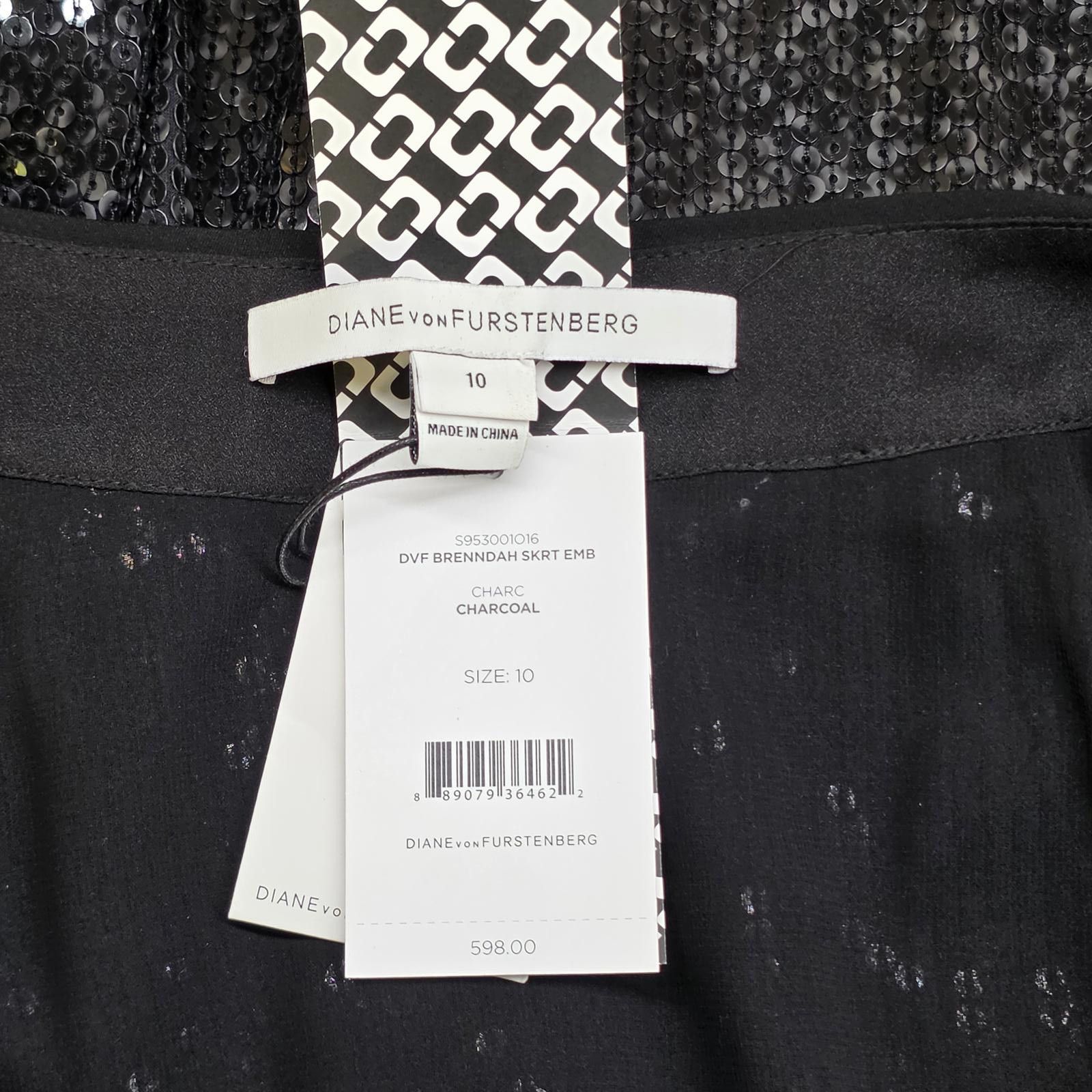 Diane von Furstenberg Diane Von Furstenberg NWT DVF Brenndah Wrap Skirt 10 $598 Size 32" / US 10 / IT 46 - 2 Thumbnail