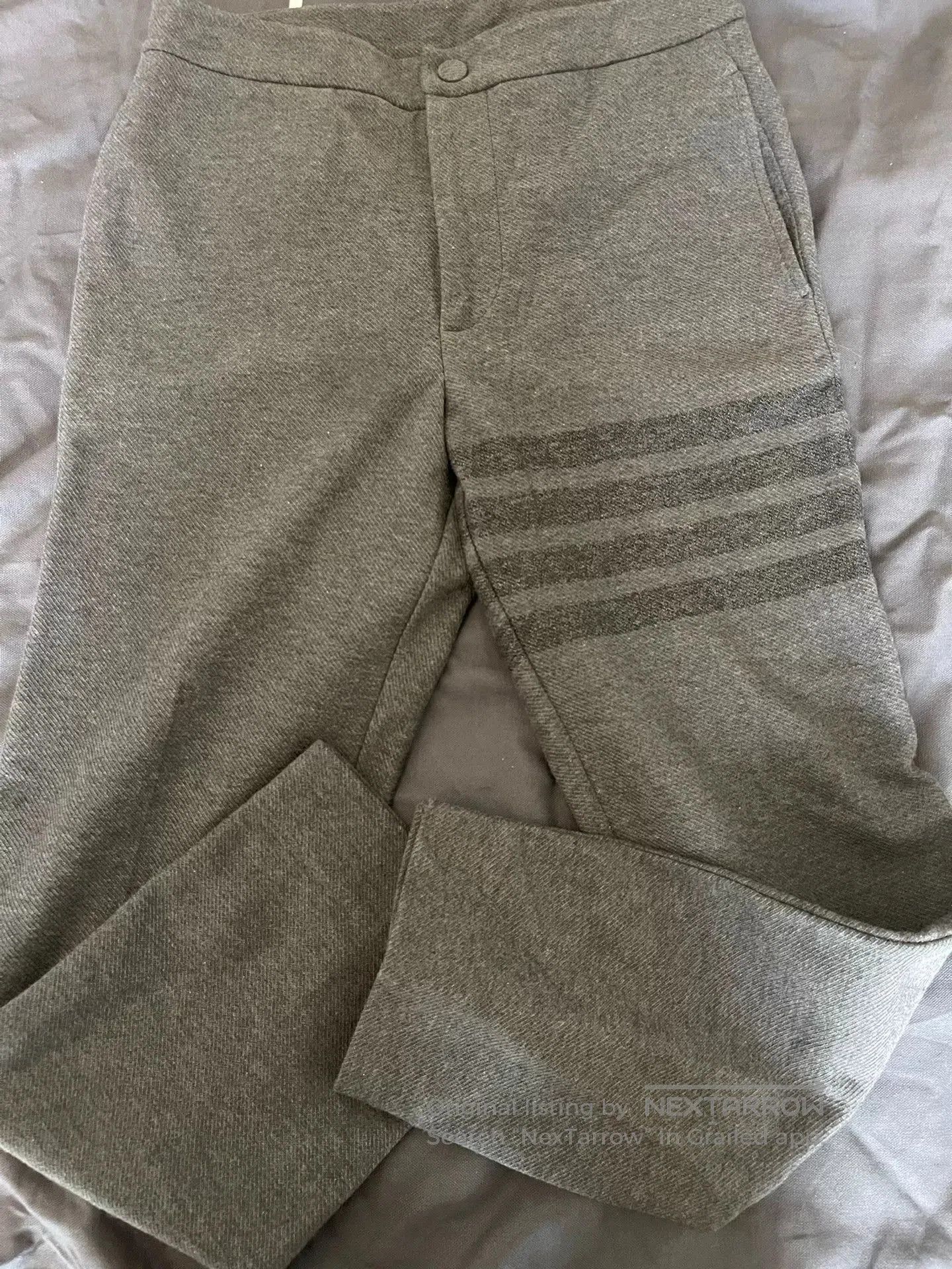 Thom Browne thom browne button-up casual sweatpants. Size US 39 - 1 Thumbnail