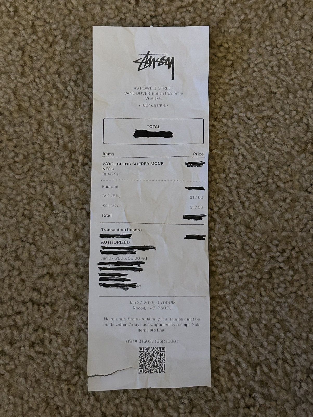 Stussy Wool Blend Sherpa Mock Size US L / EU 52-54 / 3 - 7 Thumbnail
