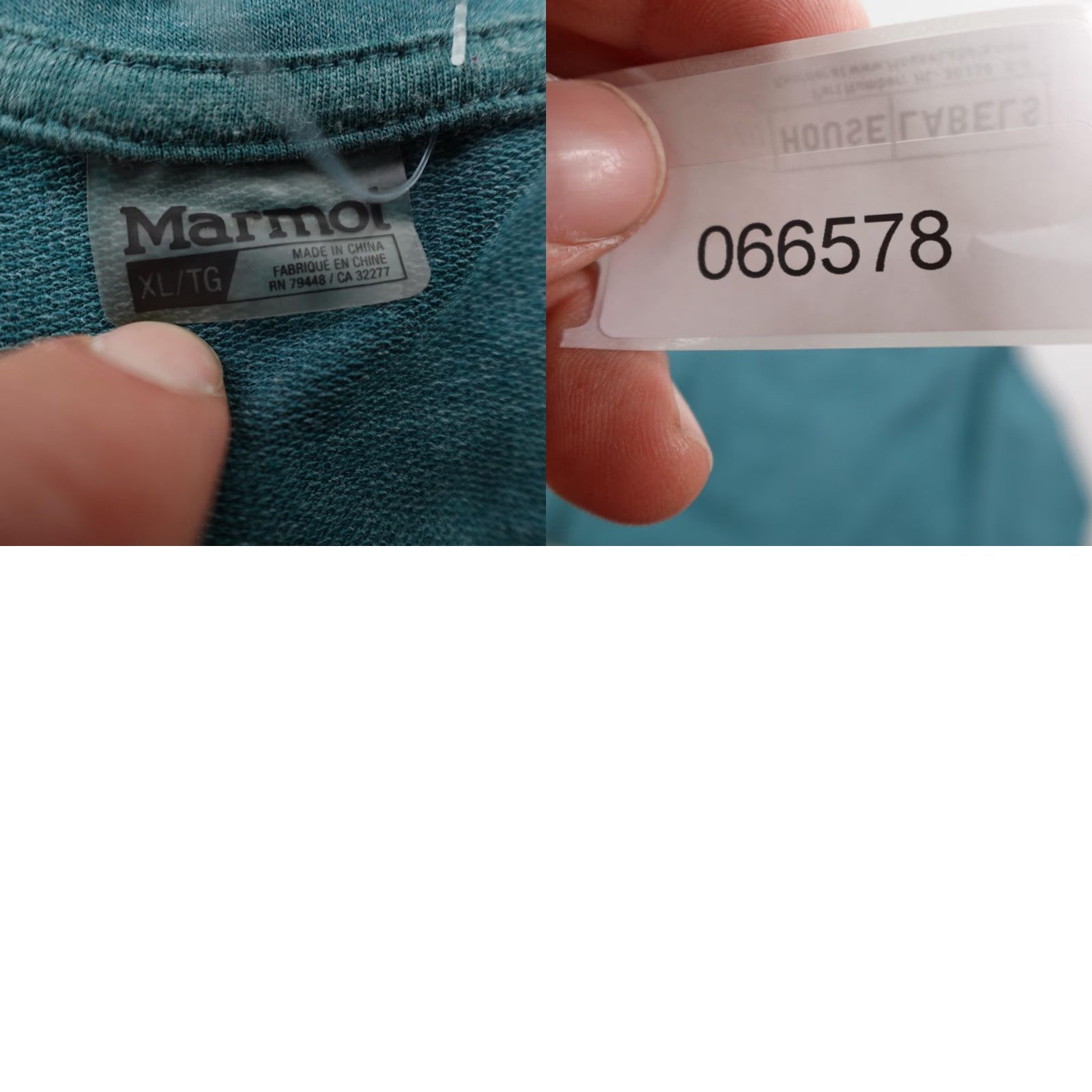 Marmot Marmot Sweatshirt Women XL Turquoise Crewneck Pullover Knit Terry Breathable Pockets Logo Solid Size XL / US 12-14 / IT 48-50 - 8 Thumbnail