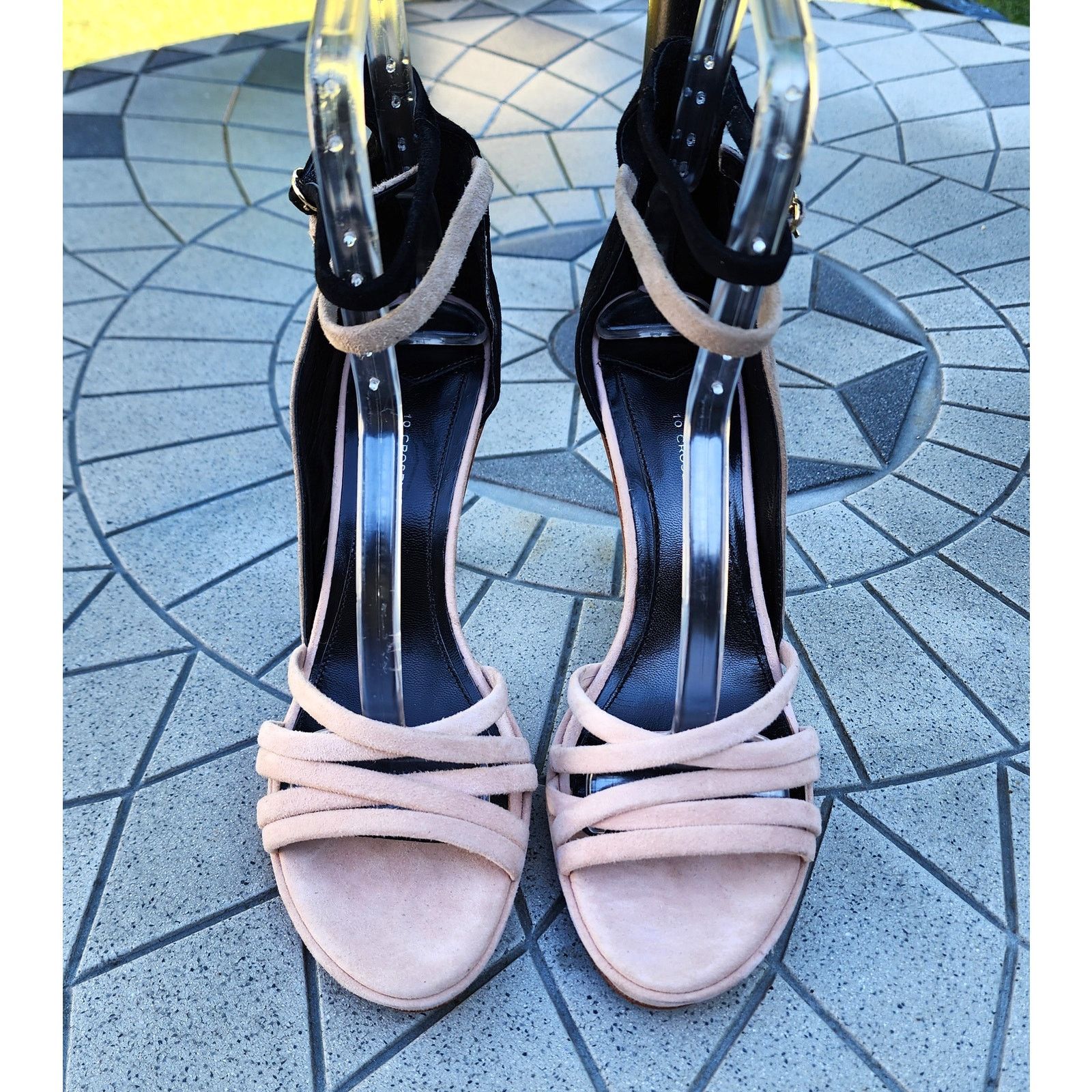 Derek Lam 10 Crosby 10 Crosby Derek Lam Jules Colorblock Suede Heels 9.5 Size US 9.5 / IT 39.5 - 4 Thumbnail