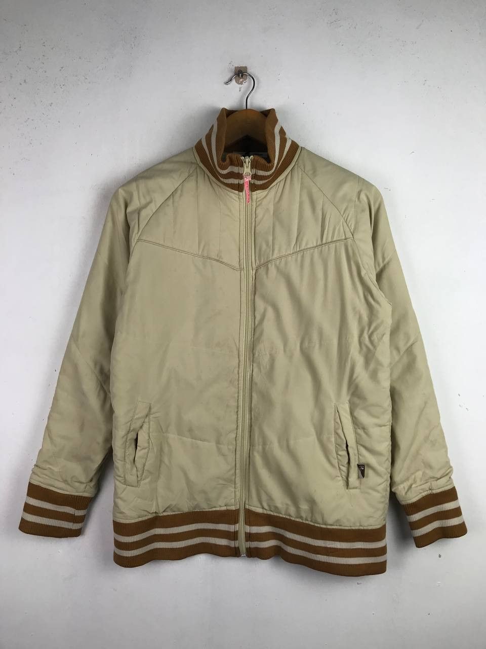 Vintage Full Zipper Jacket Rare Design Oneill