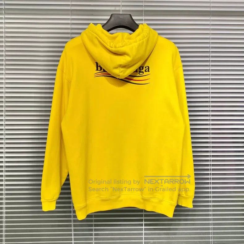 Balenciaga Balenciaga Hooded sweatshirt with Coke embroidery logo, ye Size US M / EU 48-50 / 2 - 2 Thumbnail
