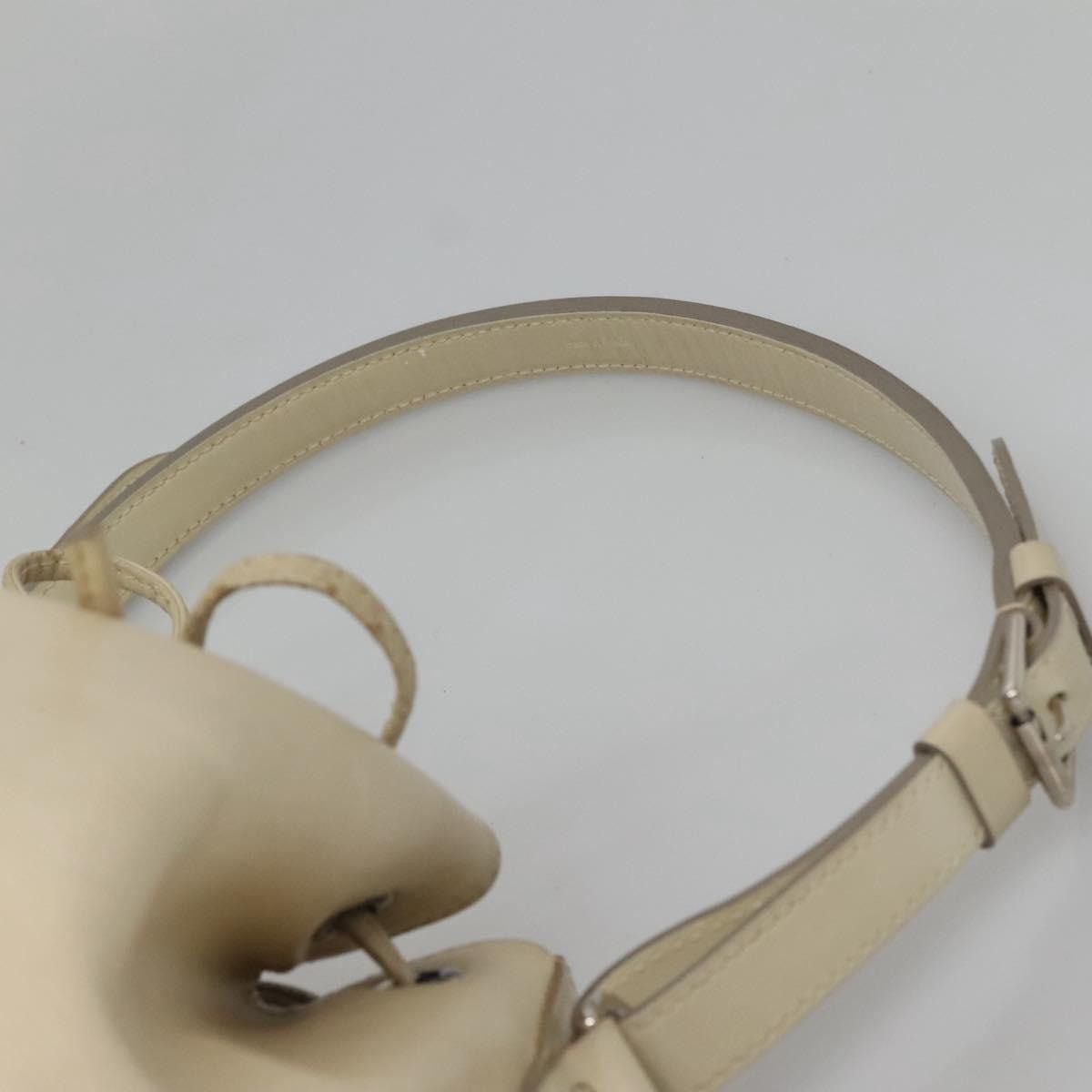 Louis Vuitton LOUIS VUITTON Epi Petit Noe Shoulder Bag White Yvoire Size ONE SIZE - 8 Thumbnail