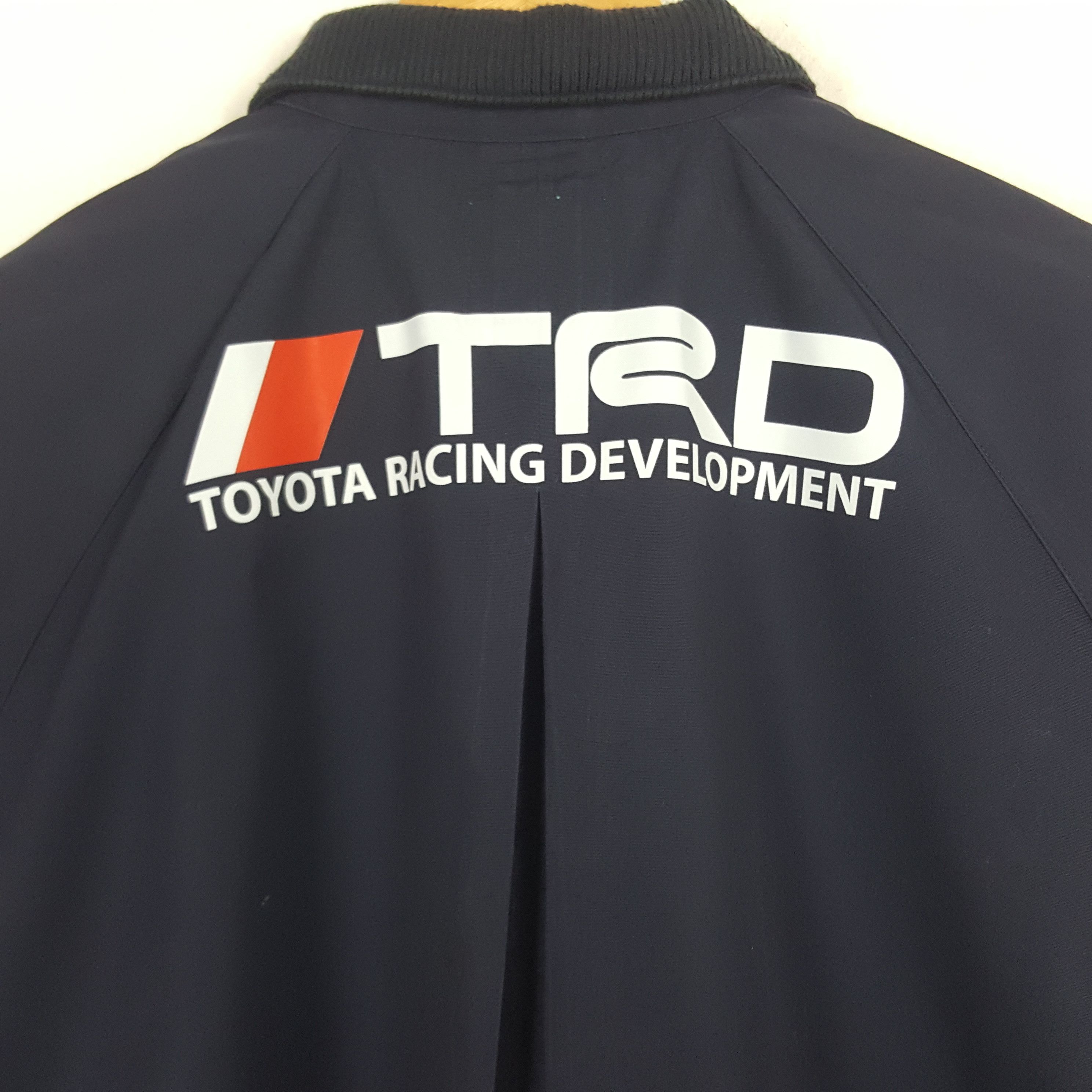 Japanese Brand × Vintage Vintage Dunlop X TRD Toyota Racing Japanese Custom Jacket Size US XL / EU 56 / 4 - 2 Thumbnail