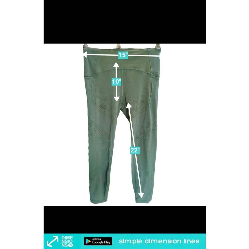 Lululemon Lululemon Size 10 Uncovered Strength HighRise Crop Legging Size 32" / US 10 / IT 46 - 8 Thumbnail