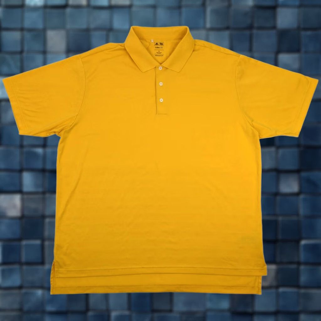 Adidas Adidas Climalite Golf Polo Shirt Men XL Short Sleeve Texture Stripes 938007 Size US XL / EU 56 / 4 - 1 Thumbnail