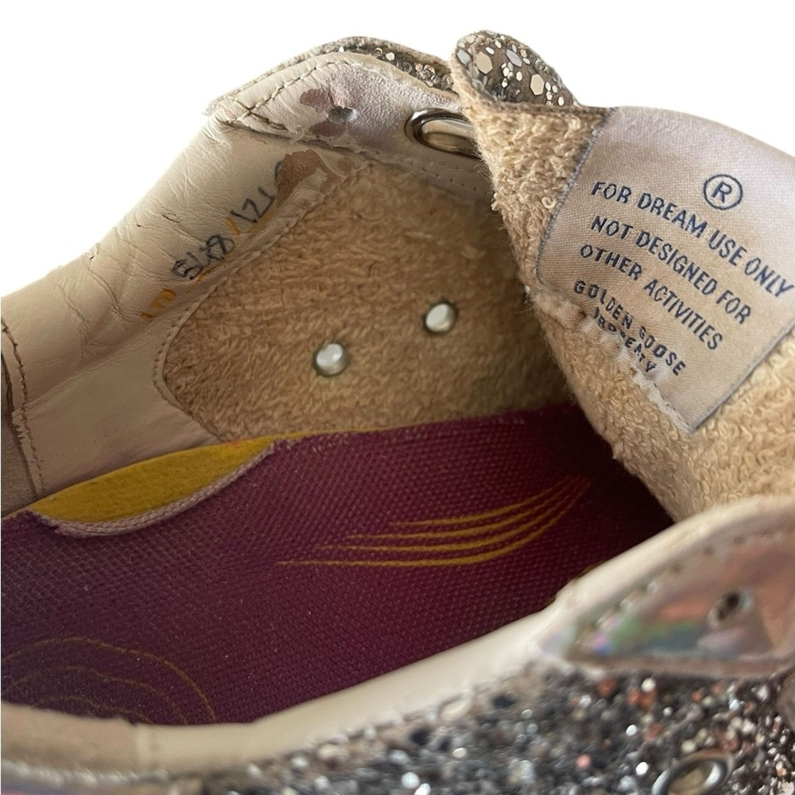 Golden Goose Golden Goose old school Glitter Sneakers Size:36 Size US 5.5 / IT 35.5 - 8 Thumbnail