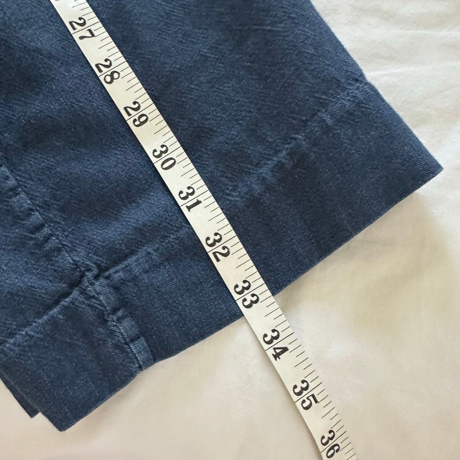 Cos COS Navy Denim Funnel Neck Shift Dress Size 2 Size XS / US 0-2 / IT 36-38 - 3 Thumbnail