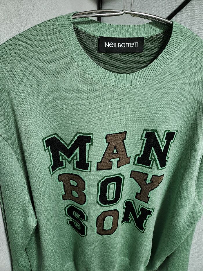 Neil Barrett Neil Barrett Man Boy Son Crewneck Sweater Size US S / EU 44-46 / 1 - 2 Thumbnail