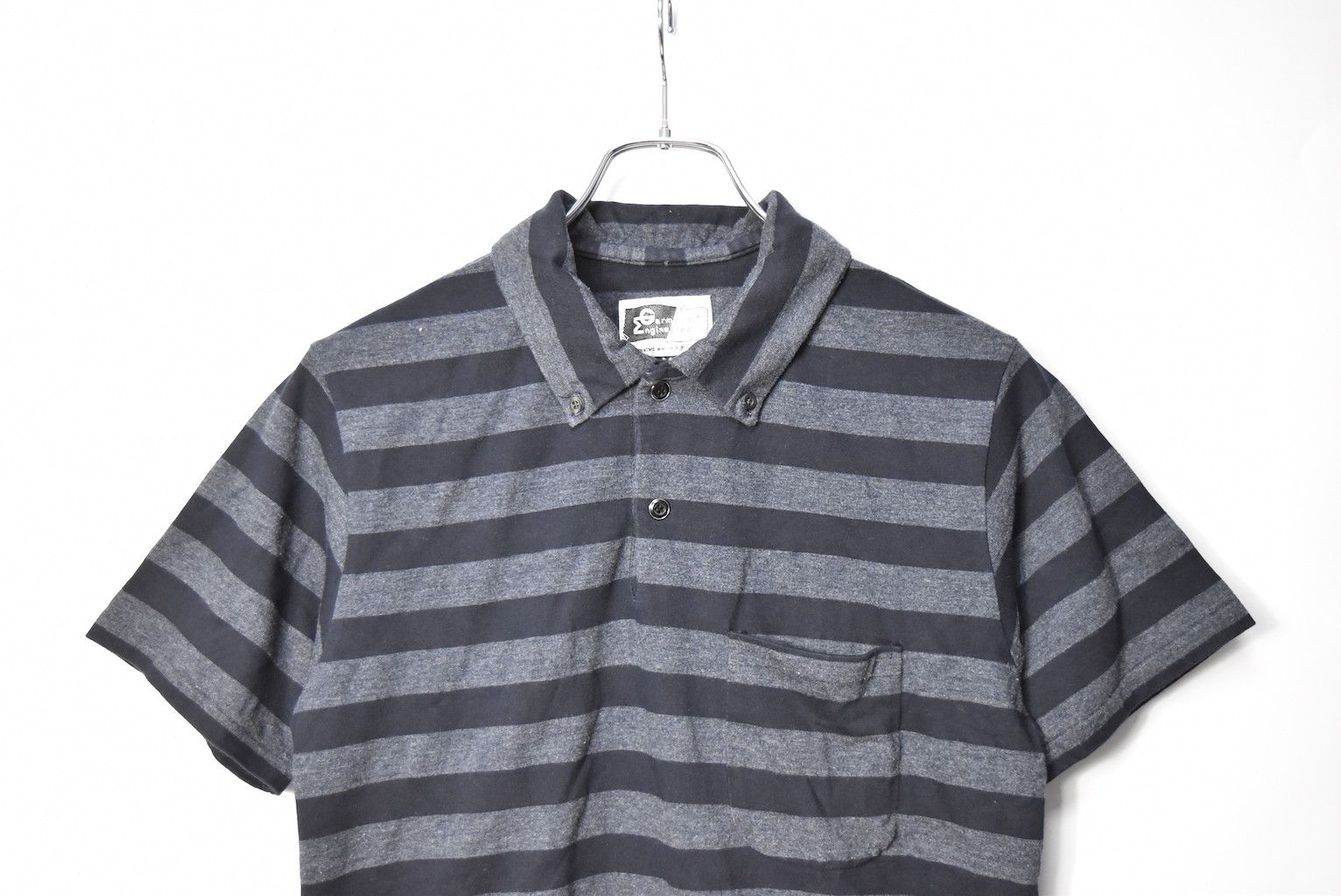 Engineered Garments stripe polo shirt 23353 - 0488 58 Size US M / EU 48-50 / 2 - 3 Thumbnail