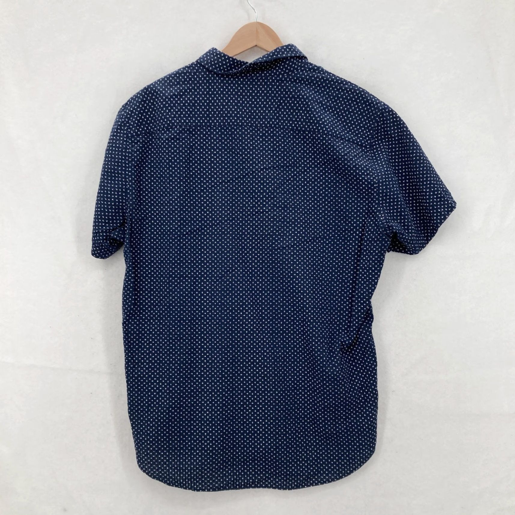 Bonobos Bonobos Shirt Mens Large Blue Short Sleeve Button Up Cotton Seersucker Size US L / EU 52-54 / 3 - 7 Thumbnail