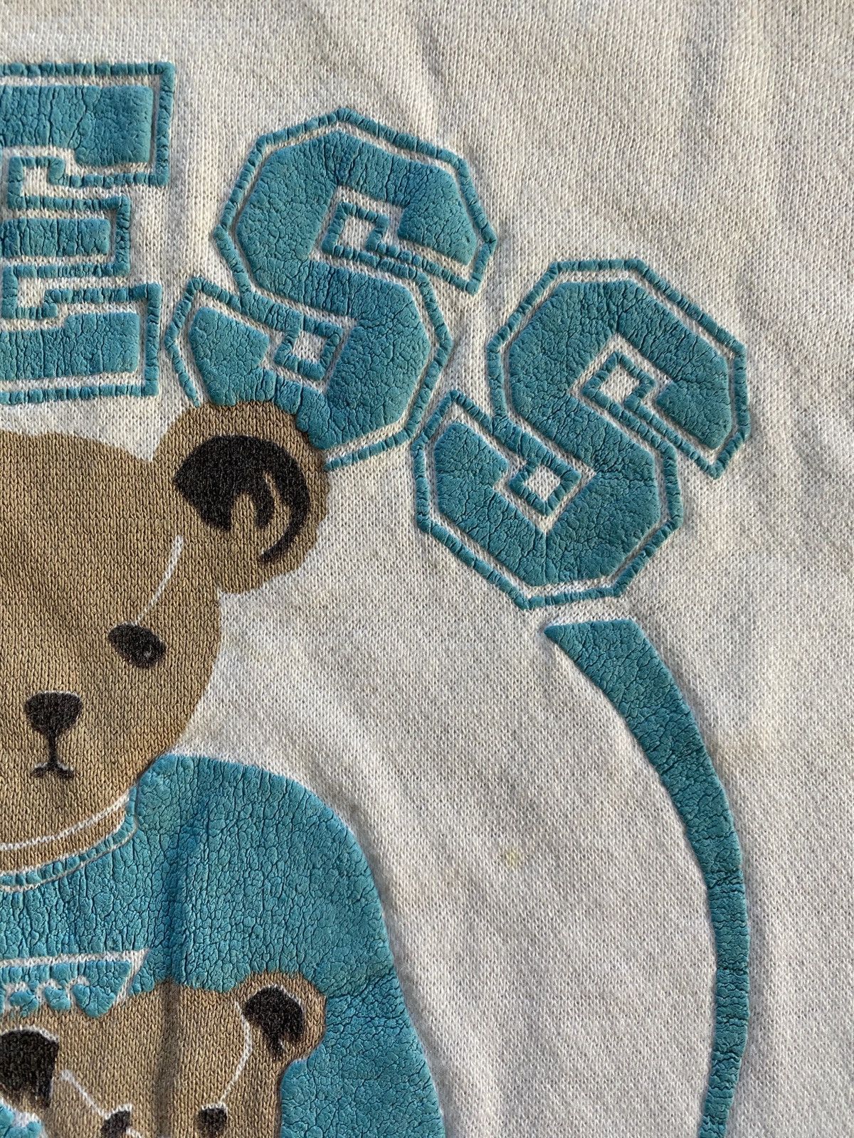 Guess Vintage 80’s Guess Teddy Bears Raglan Crewneck Sweatshirt Size US XS / EU 42 / 0 - 5 Thumbnail