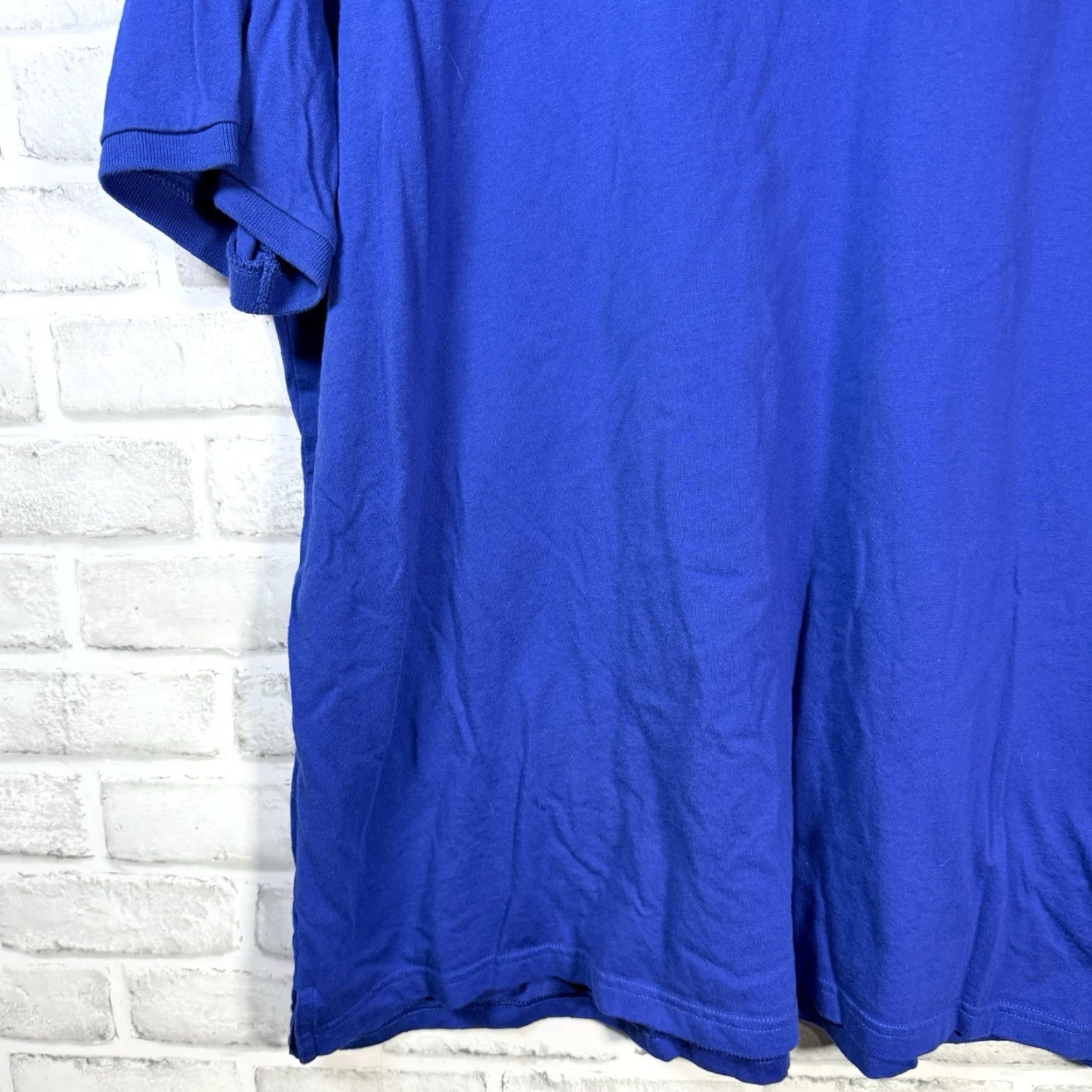 Nike Nike Polo Shirt Athletic 2XL Mens Blue 100% Cotton Shirt Size US XXL / EU 58 / 5 - 3 Thumbnail