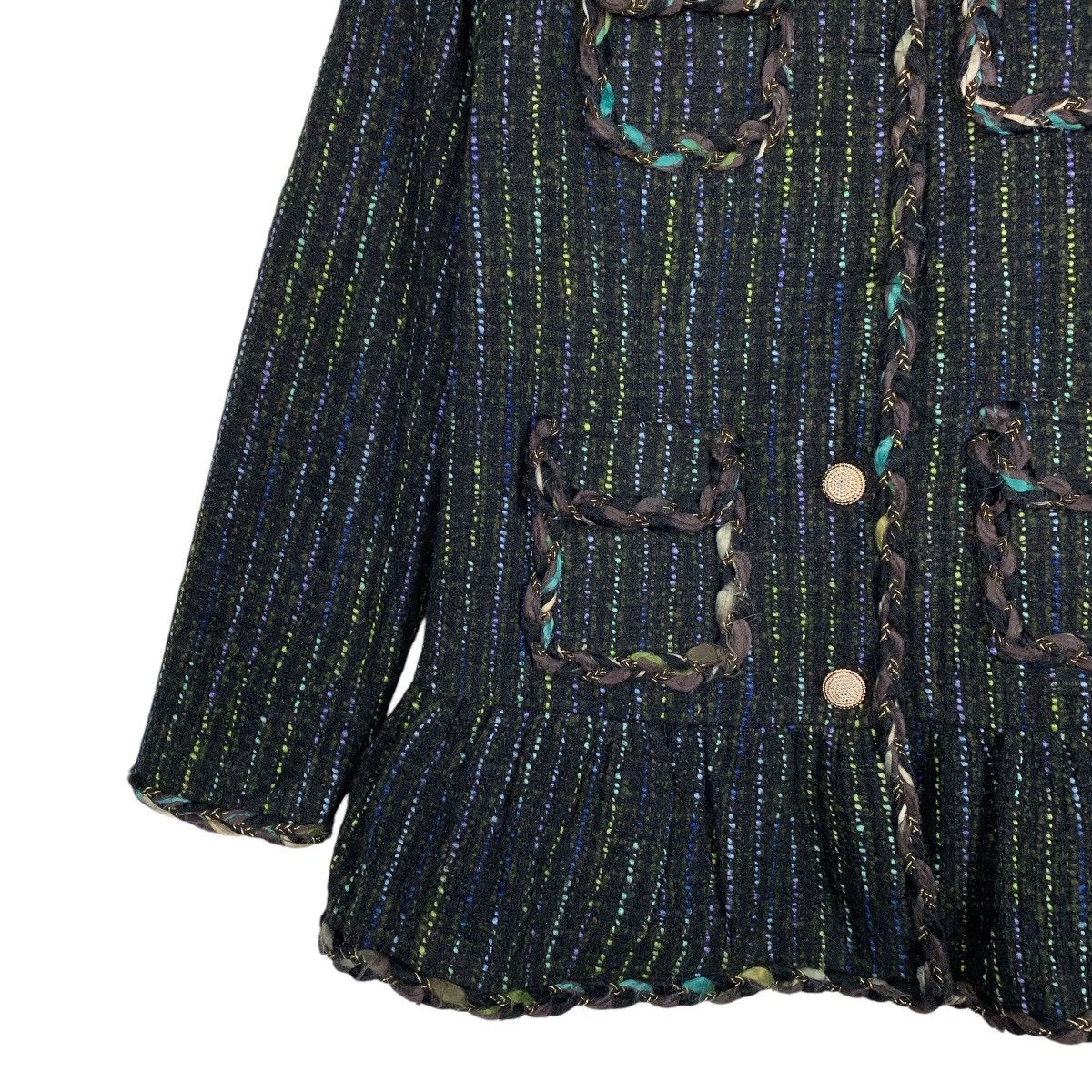 Japanese Brand Japanese Brand Valley Girl Tweed Jacket Size S / US 4 / IT 40 - 3 Thumbnail
