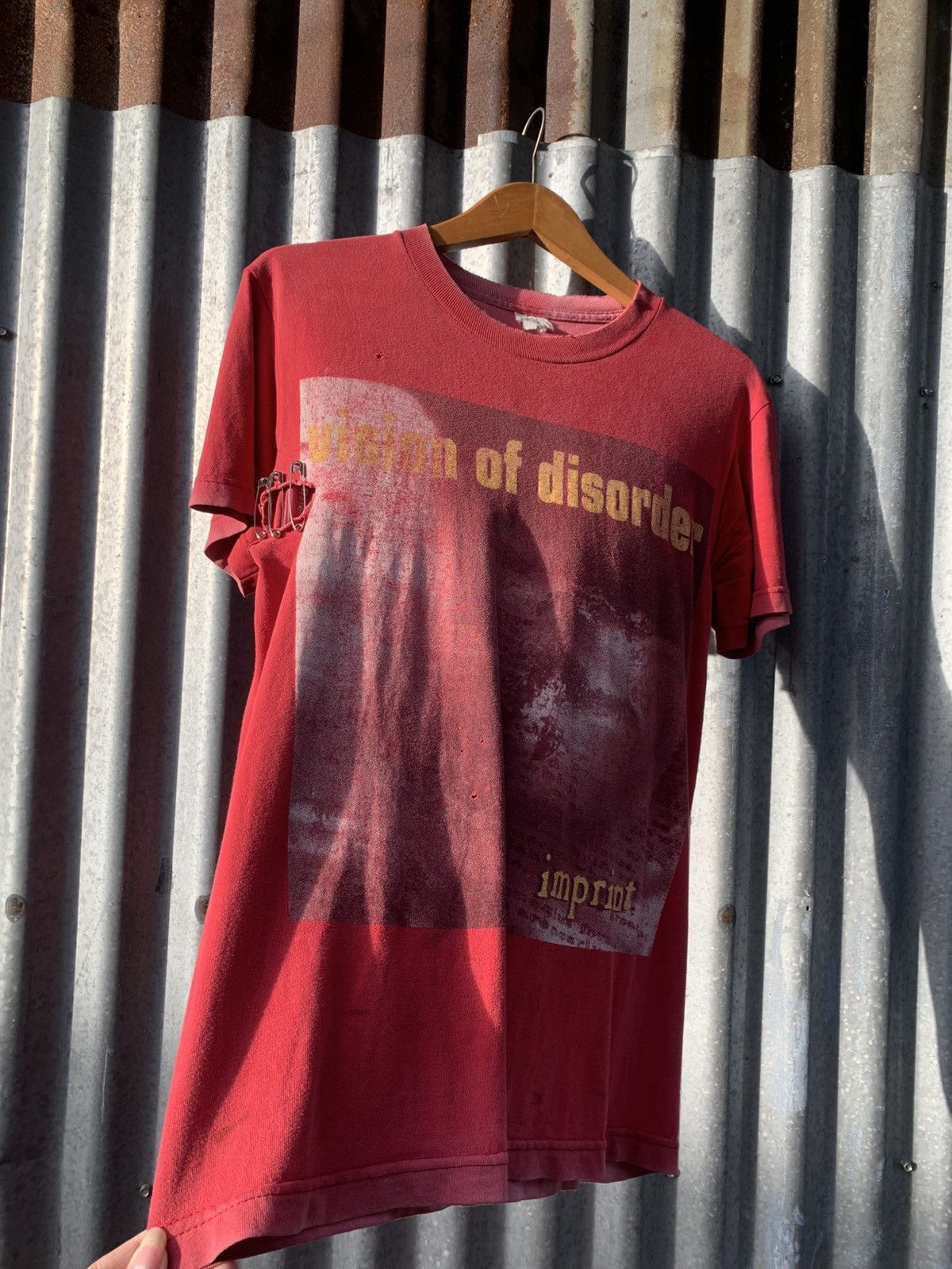 Vintage SICK 🧷🧷🧷 Vintage Distressed VOD vision of disorder Size US M / EU 48-50 / 2 - 1 Thumbnail