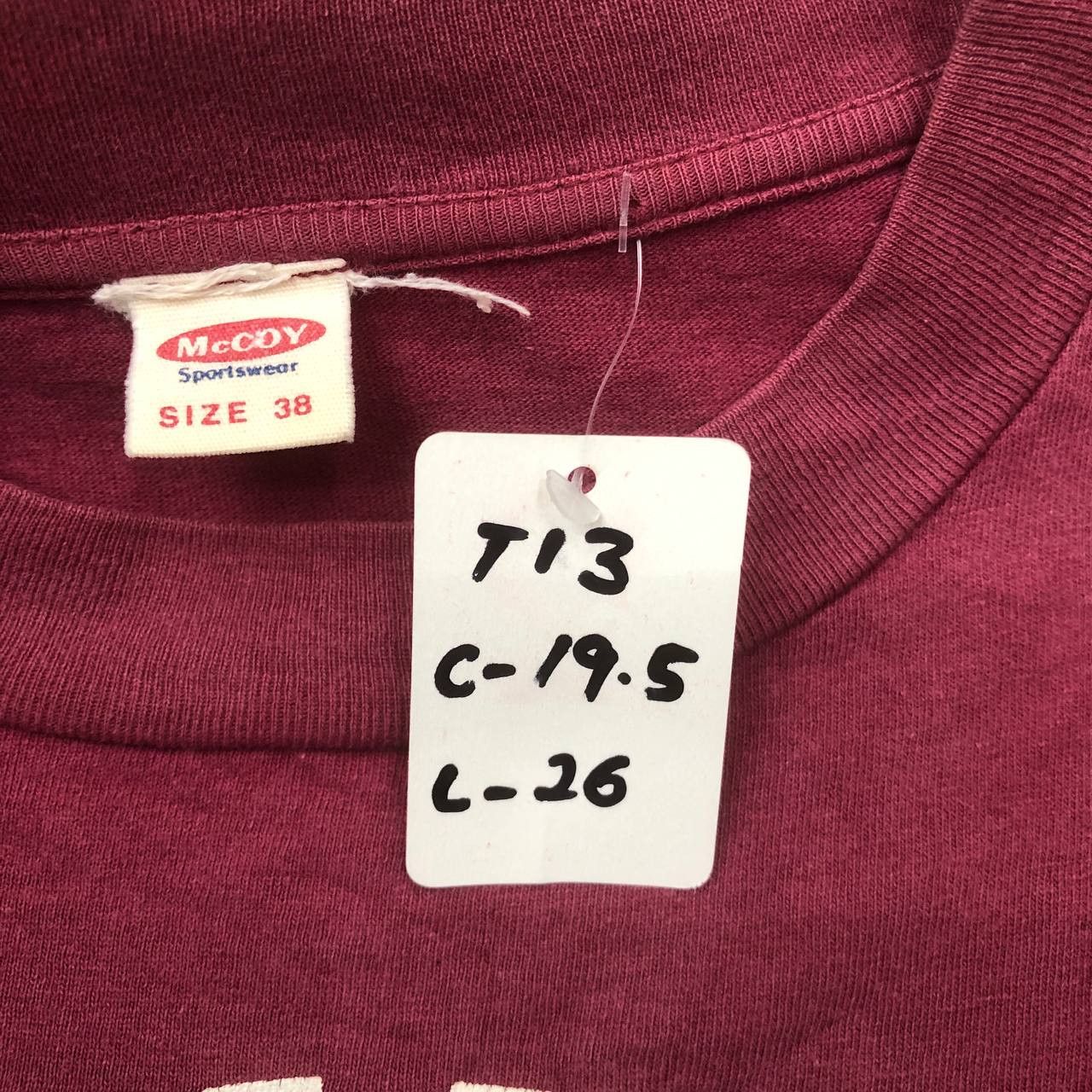 The Real McCoy's T13 VTG MC COY SPORTWEAR US MARINE TEE Size US M / EU 48-50 / 2 - 2 Thumbnail