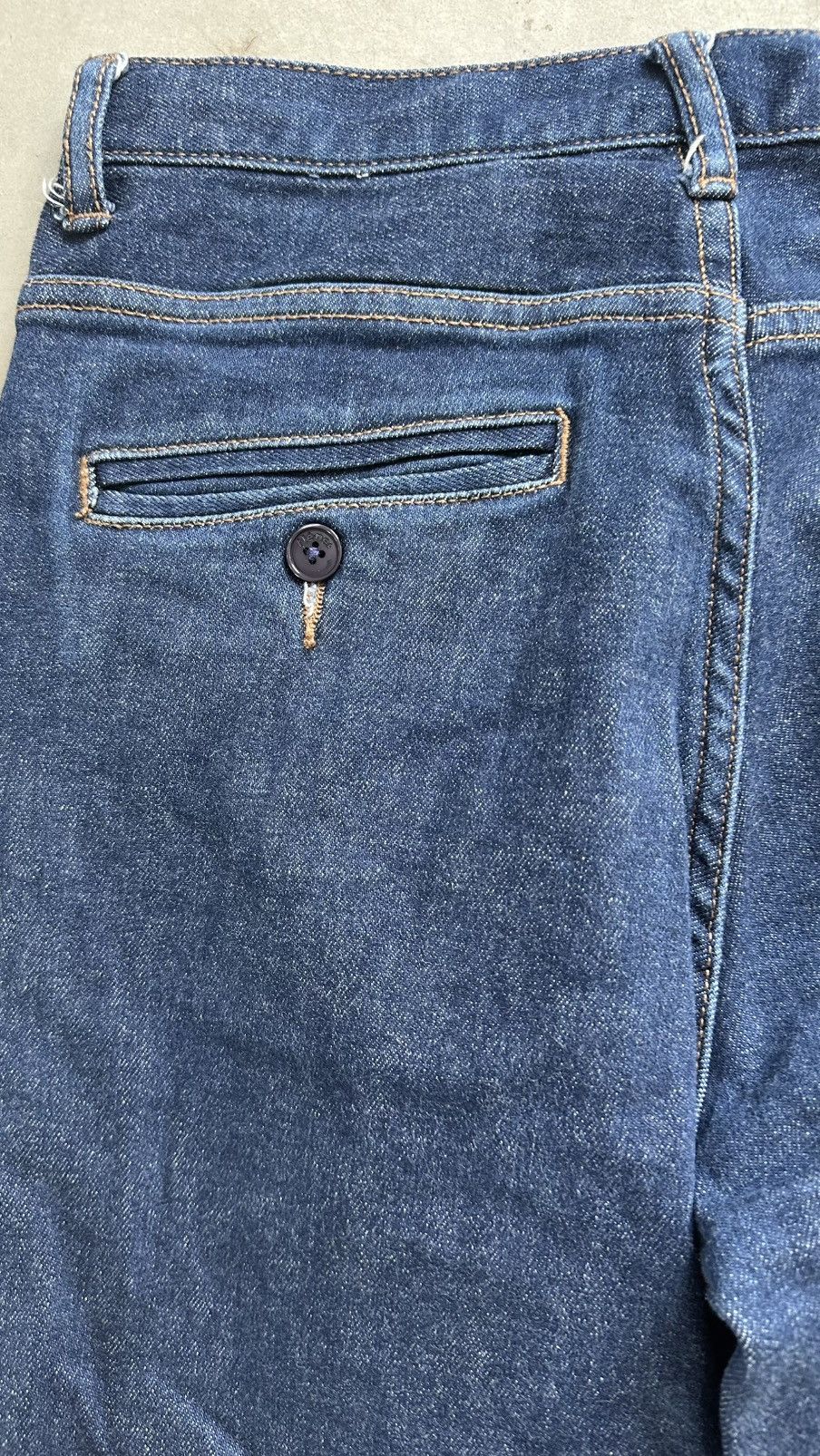 Ne-Net VINYAGE NE-NET ISSEY MIYAKE BLUE STRAIGHT JEANS Size US 28 / EU 44 - 11 Thumbnail