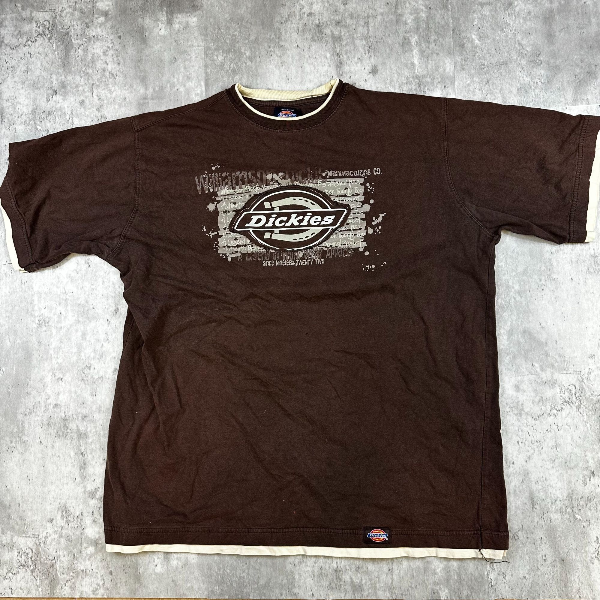 Dickies Vintage Dickies Double Layered Tee (XL) Size US XL / EU 56 / 4 - 1 Thumbnail