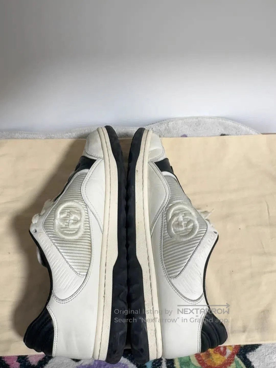 Gucci White Low-Top Sneakers Size 8. Size US 8 / EU 41 - 6 Thumbnail