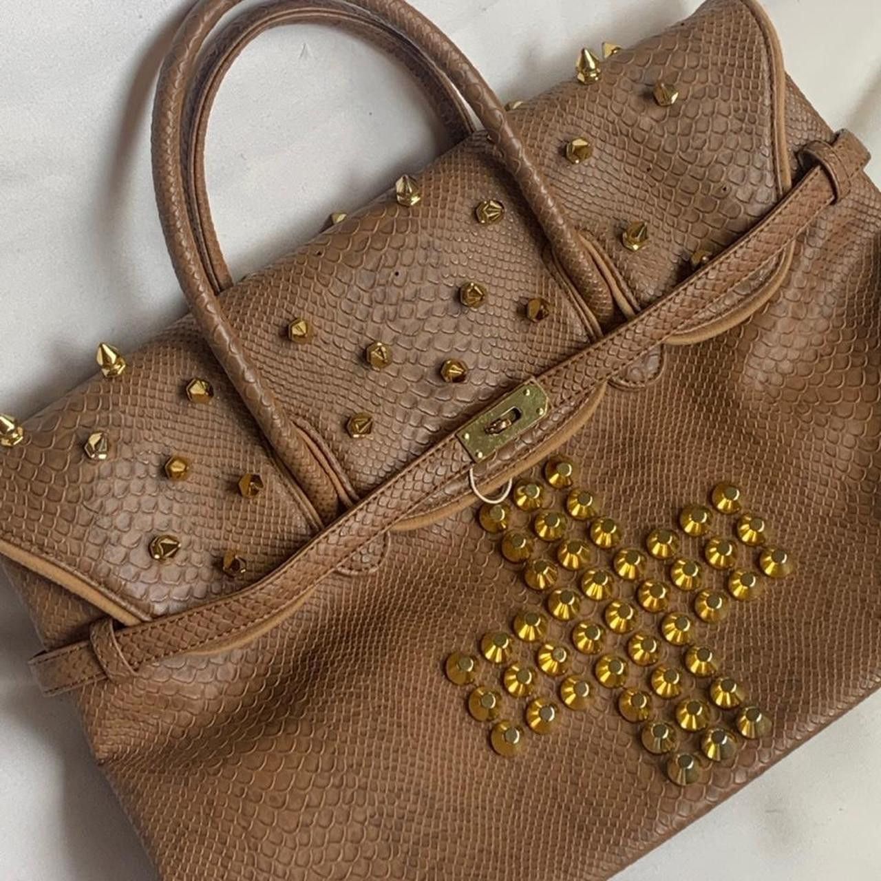 Other Vintage Snakeskin Cross Firkin Bag Size ONE SIZE - 3 Thumbnail