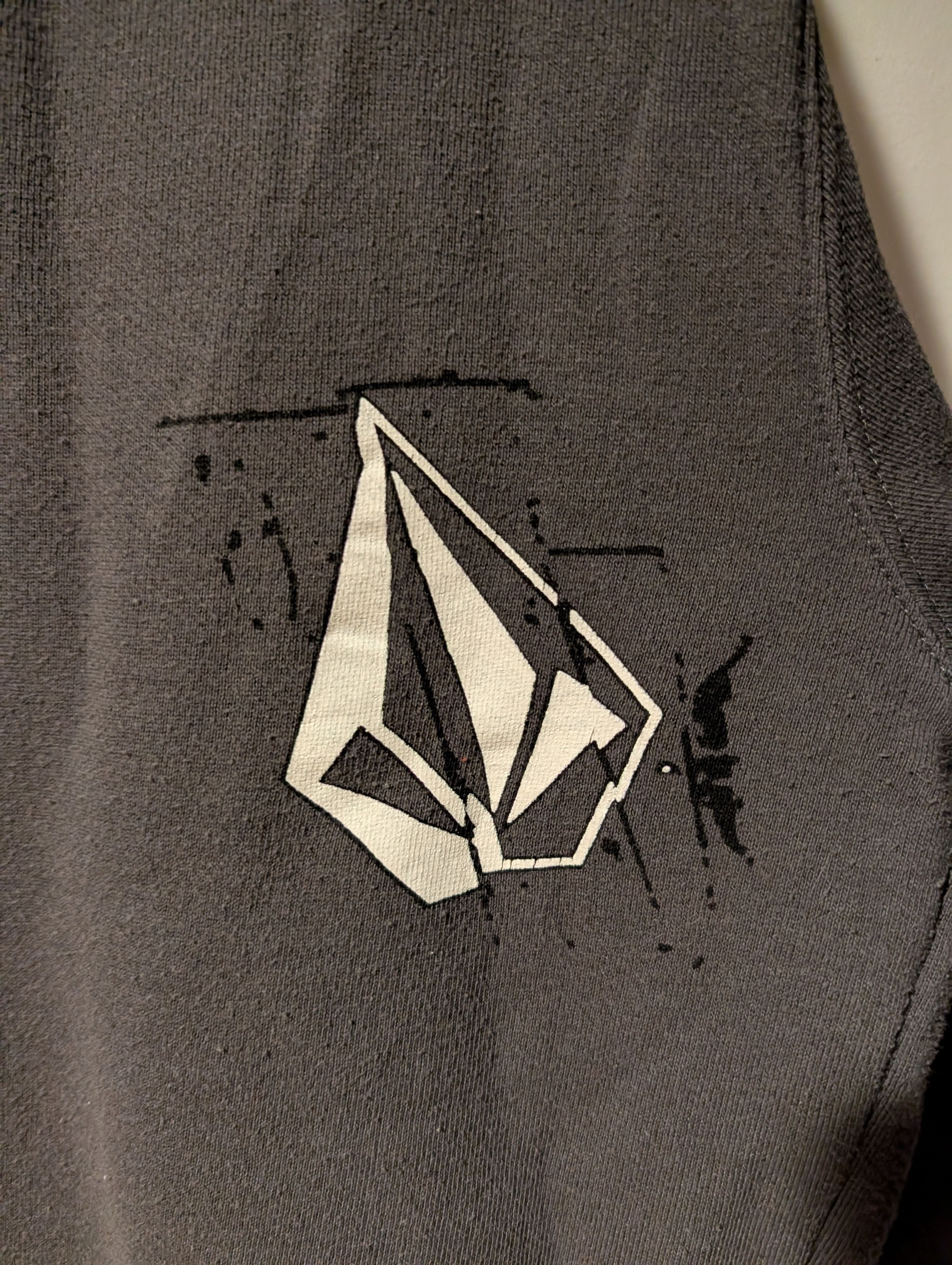 Volcom Vintage Y2K Volcom Logo Gray XX-Large Full Zip Hoodie Size US XXL / EU 58 / 5 - 7 Thumbnail
