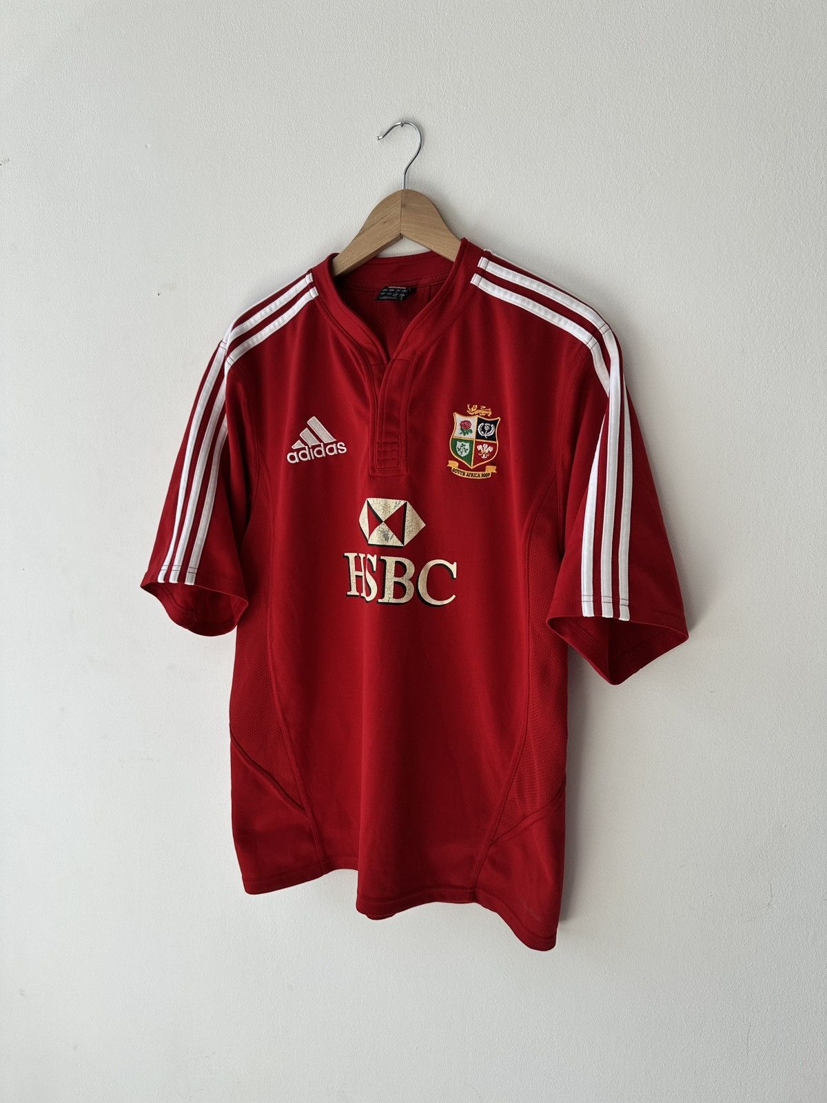 Adidas × Rugby Ralph Lauren British and Irish Lions Union Adidas 2008 Rugby Jersey Size US L / EU 52-54 / 3 - 3 Thumbnail