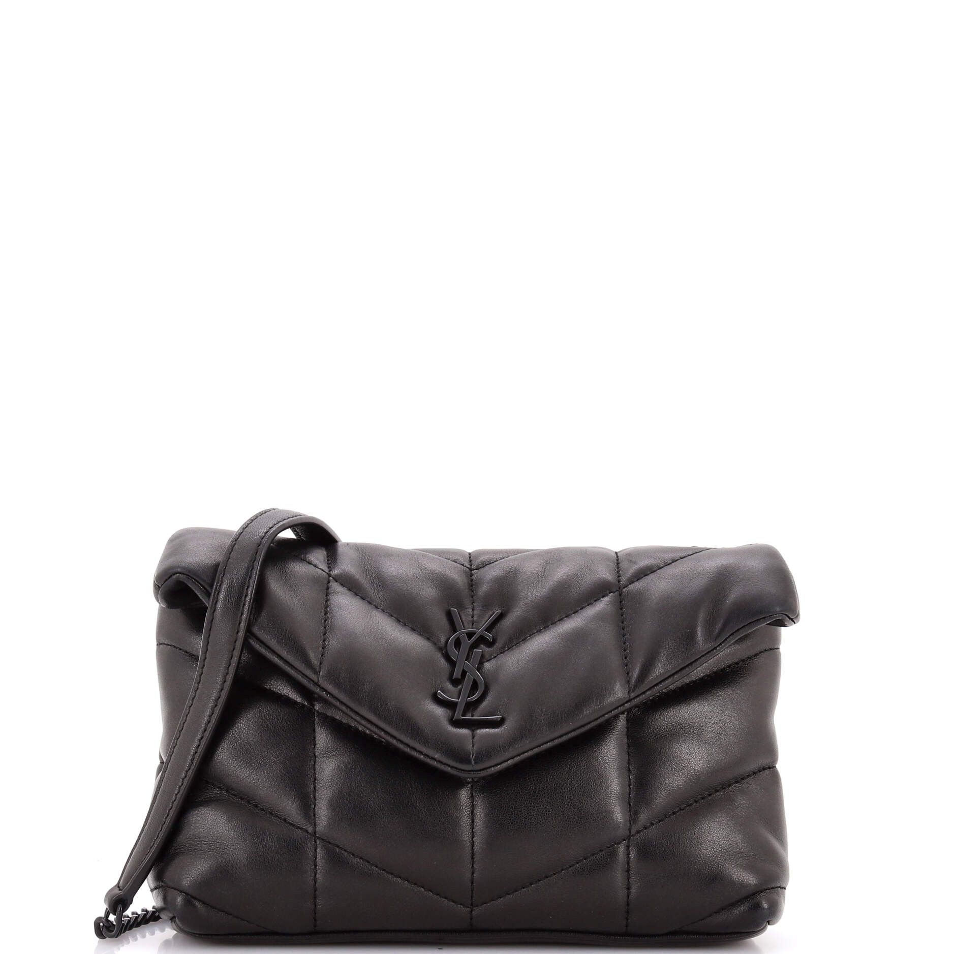 Saint Laurent Paris Loulou Puffer Shoulder Bag Size ONE SIZE - 1 Thumbnail