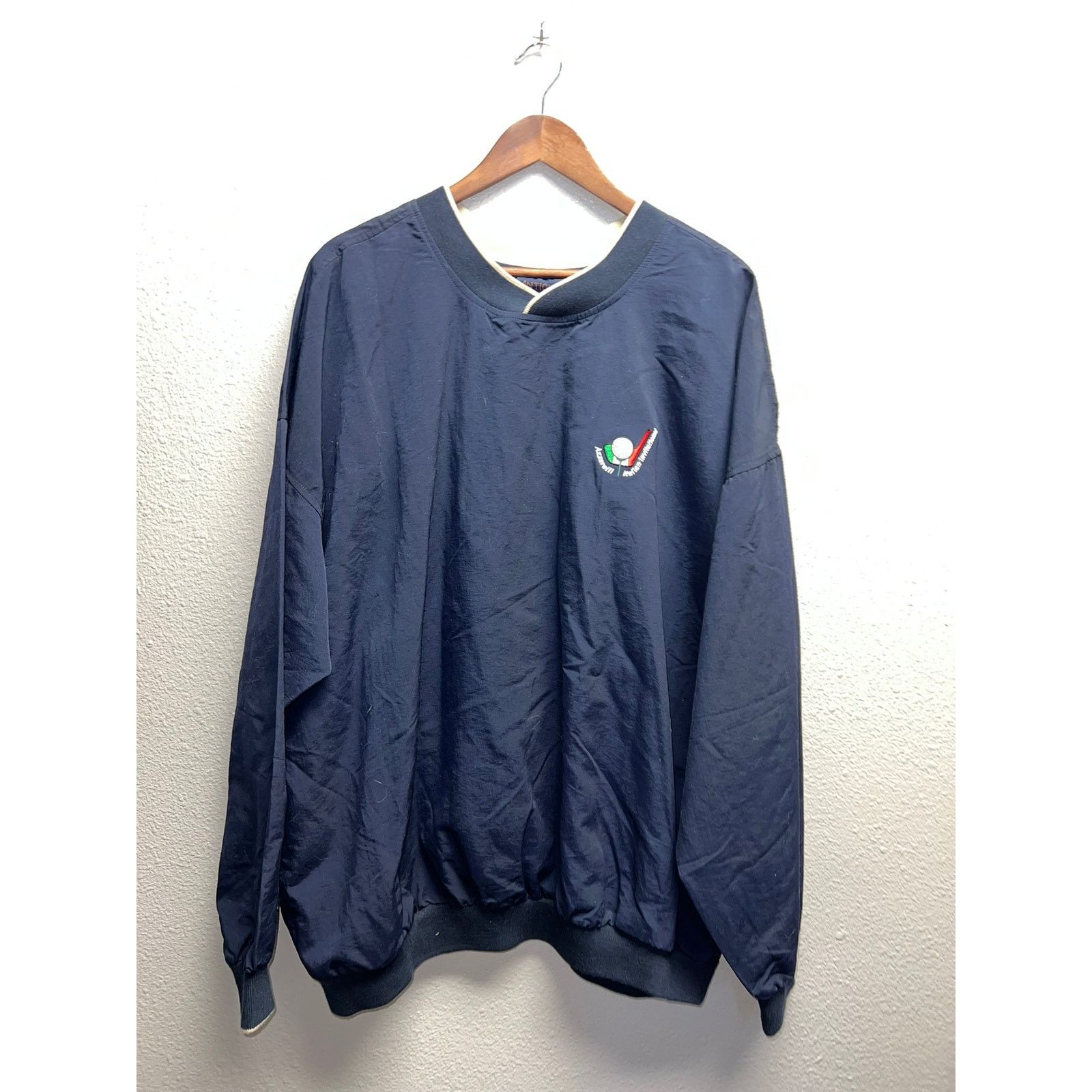 Vintage Vintage Golf Windbreaker Azzarelli Itailan Lightweight 2XL Size US XXL / EU 58 / 5 - 1 Thumbnail
