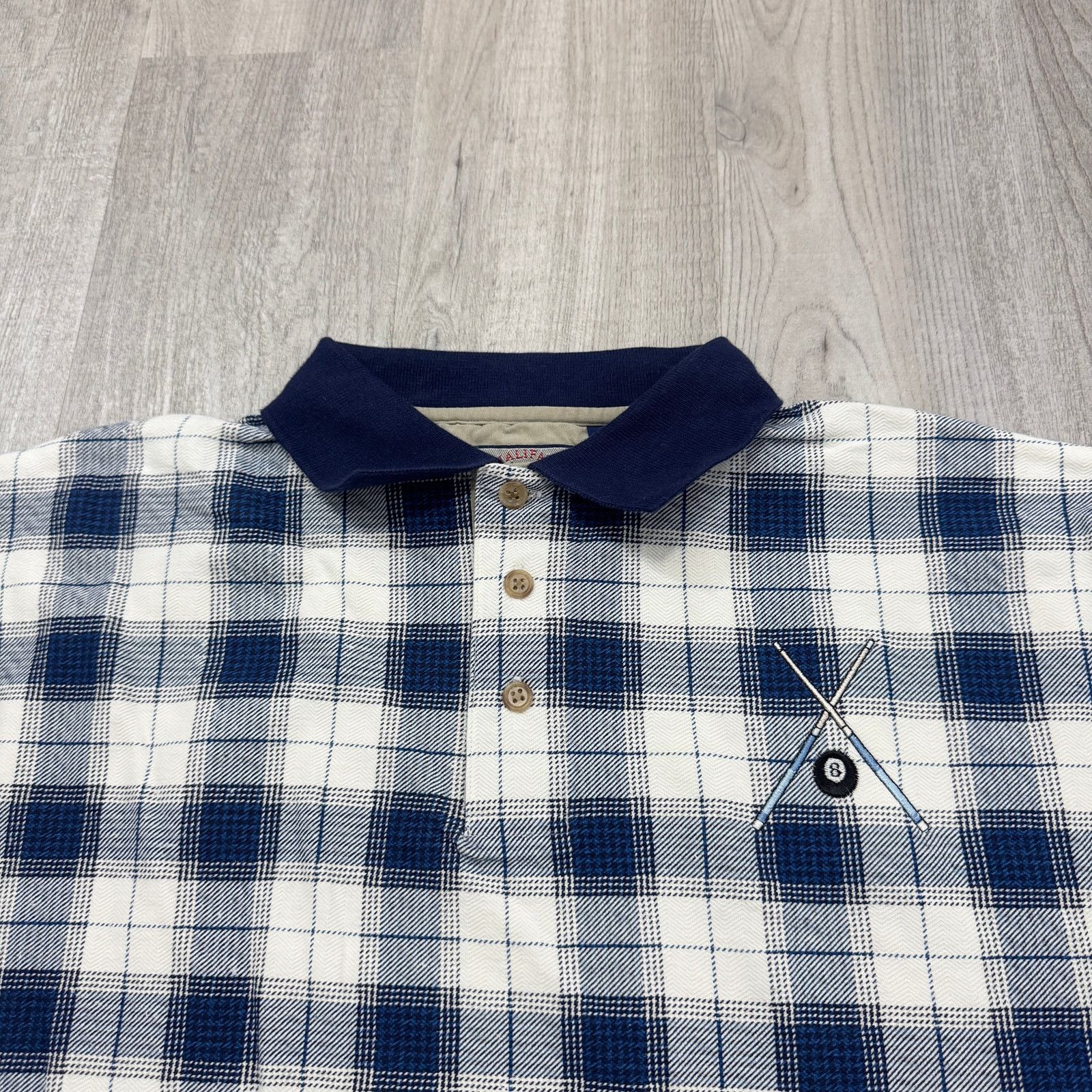 Vintage Vintage Halifax Outfitters Pool Billiards Polo Shirt Large Size US L / EU 52-54 / 3 - 1 Thumbnail
