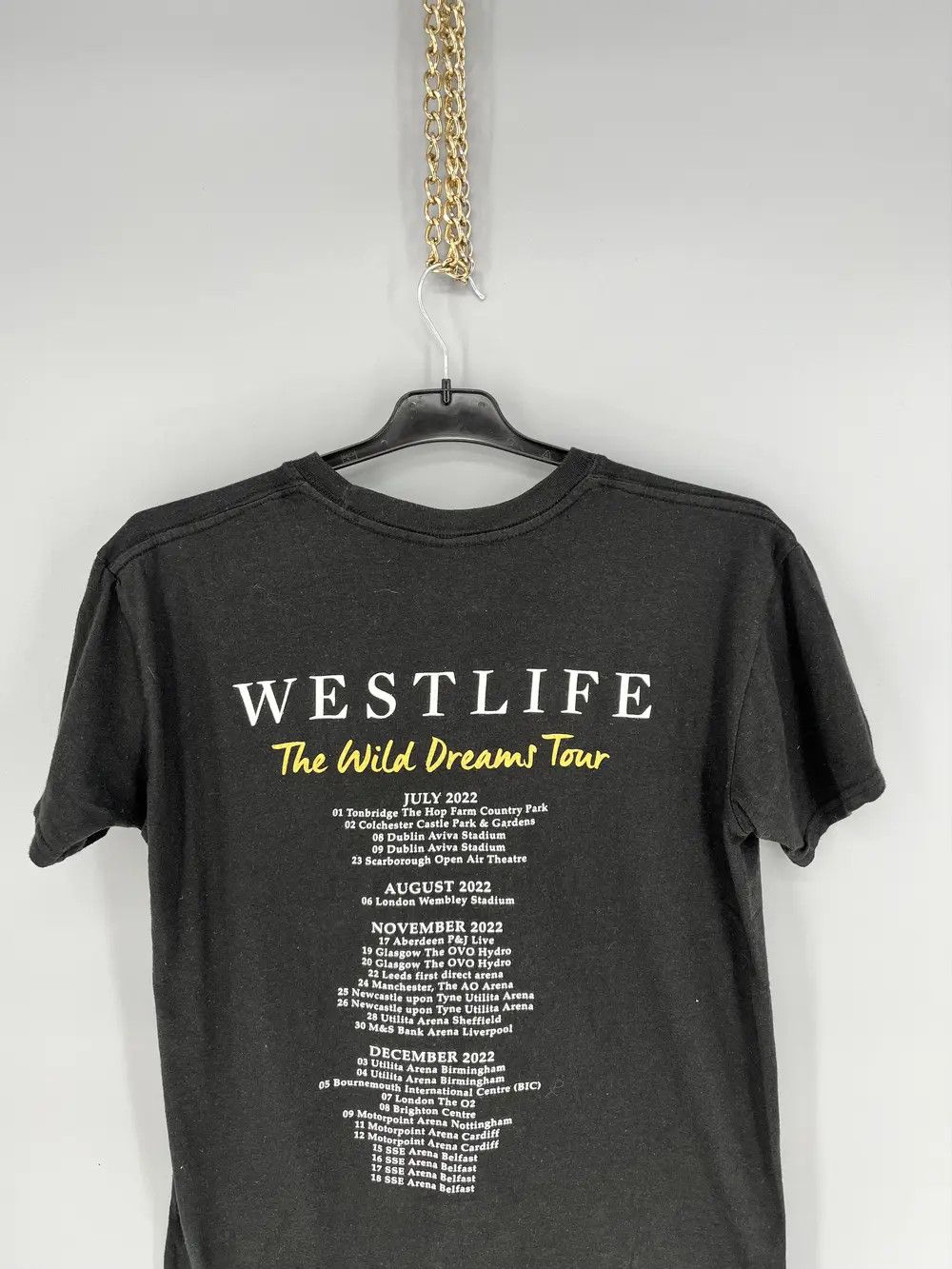 Vintage The Westlife The Wild Dreams Tour Concert 2022 T-Shirt Size US M / EU 48-50 / 2 - 9 Thumbnail