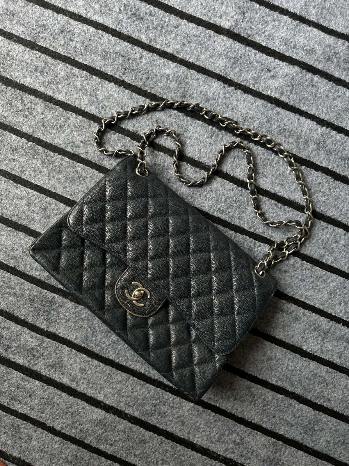 Chanel Jumbo Bag Leather