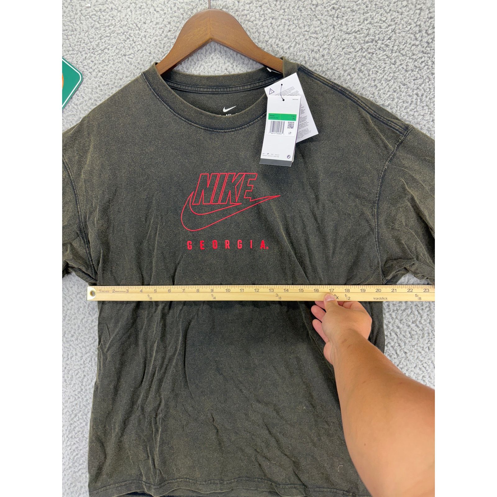 Nike Nike Atlanta ATL Georgia Heavyweight Shirt Mens XL Bulldogs Size US XL / EU 56 / 4 - 5 Thumbnail