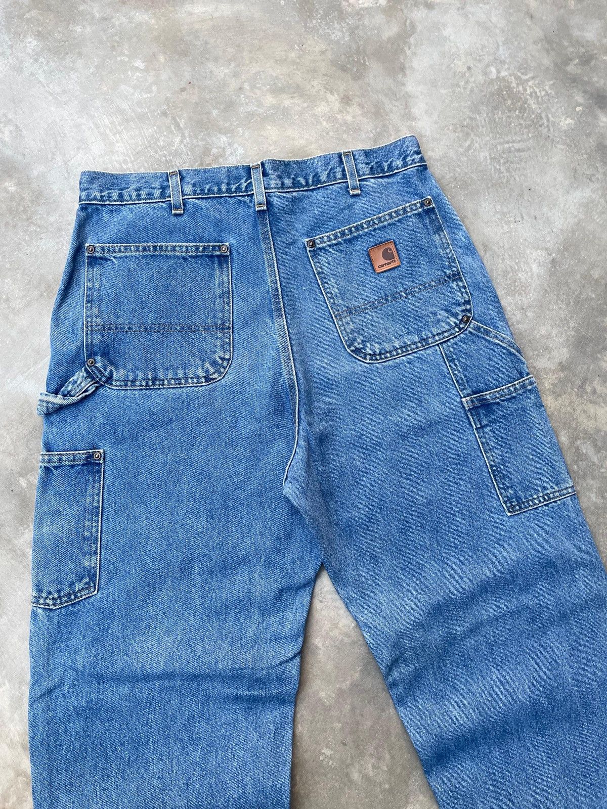 Carhartt Faded Dark Stone Carhartt Doublekne B73-BDST🪡Grunge Size US 34 / EU 50 - 7 Thumbnail