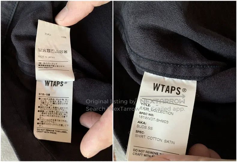 Wtaps Wtaps Two bags of shirts Size US M / EU 48-50 / 2 - 6 Thumbnail