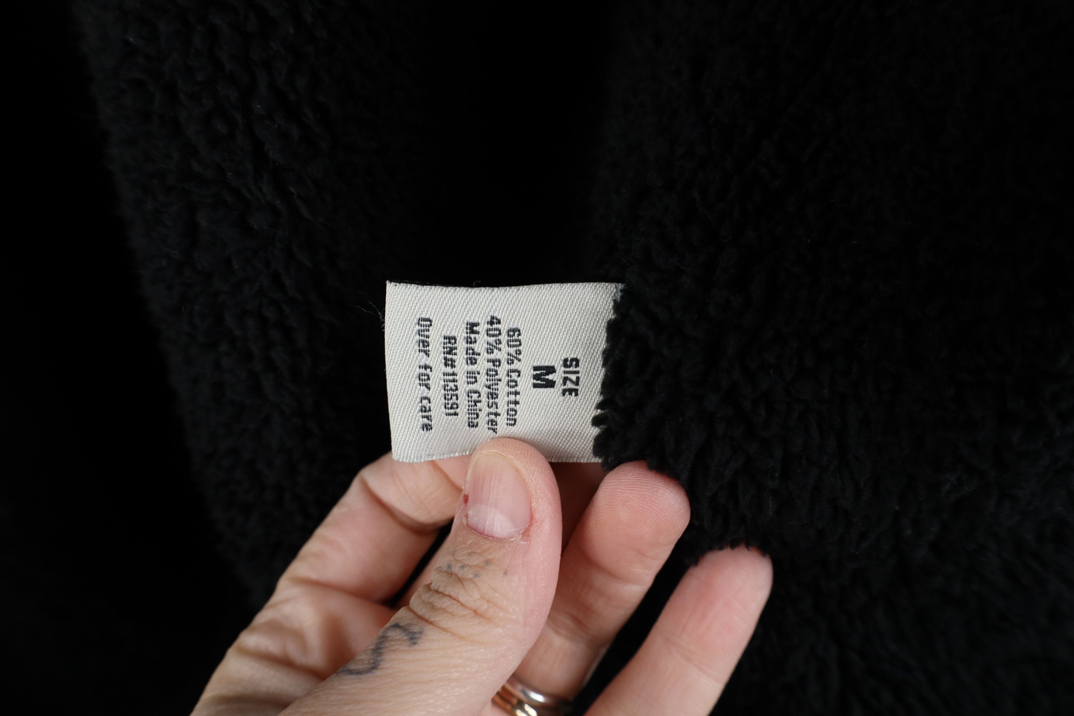 Vintage Vintage Y2K Streetwear Pile Fleece Lined Full Zip Hoodie Size US M / EU 48-50 / 2 - 11 Thumbnail