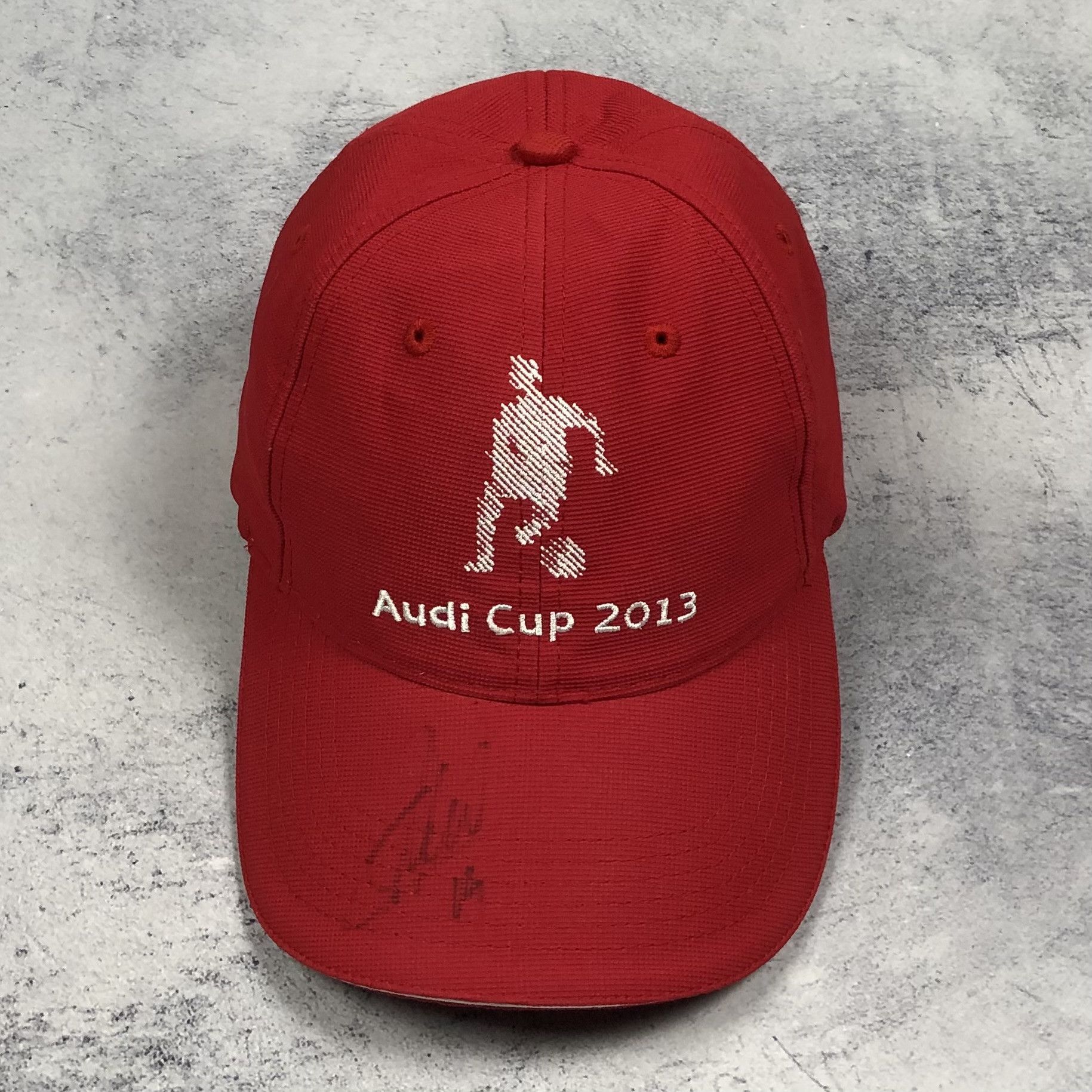 Audi Audi AG Cup 2013 Autograph Red Men’s Cap Size ONE SIZE - 2 Thumbnail