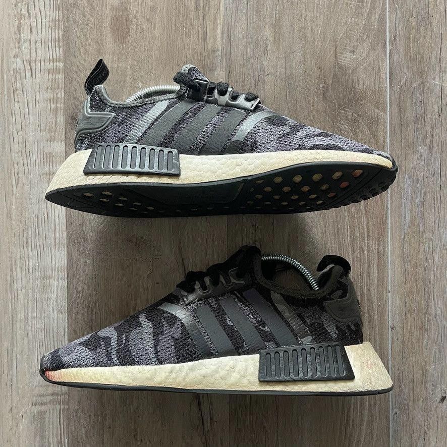 Adidas ADIDAS • WMNS NMD R1 "Grey Camo" (5M) Size US 5 / EU 37 - 2 Thumbnail