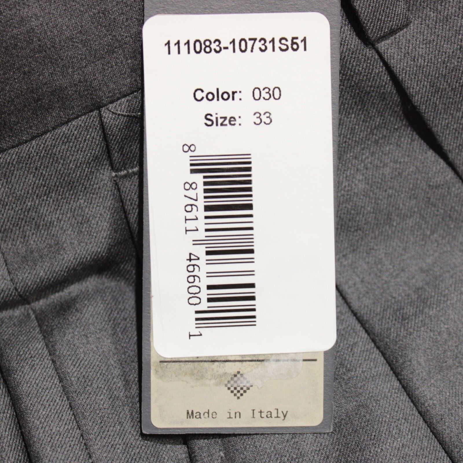 Zanella Zanella New with tags Dress Pants Size 33 US In Gray Size US 33 - 5 Thumbnail