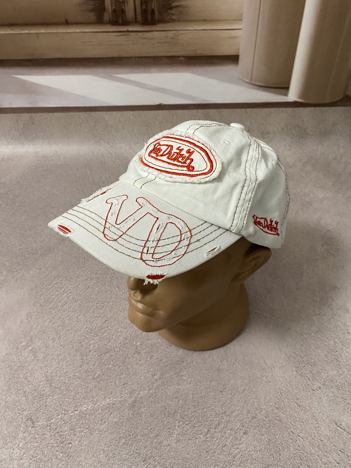 Japanese Brand × Vintage Von Dutch vintage faded cap hat y2k Size ONE SIZE - 1 Thumbnail