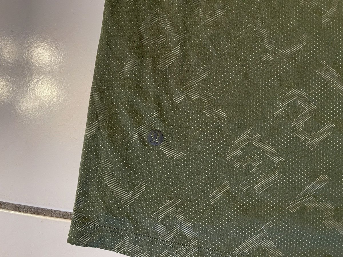 Lululemon Lululemon Textured Training Shirt KLEA Men's Large Green Size US L / EU 52-54 / 3 - 7 Thumbnail