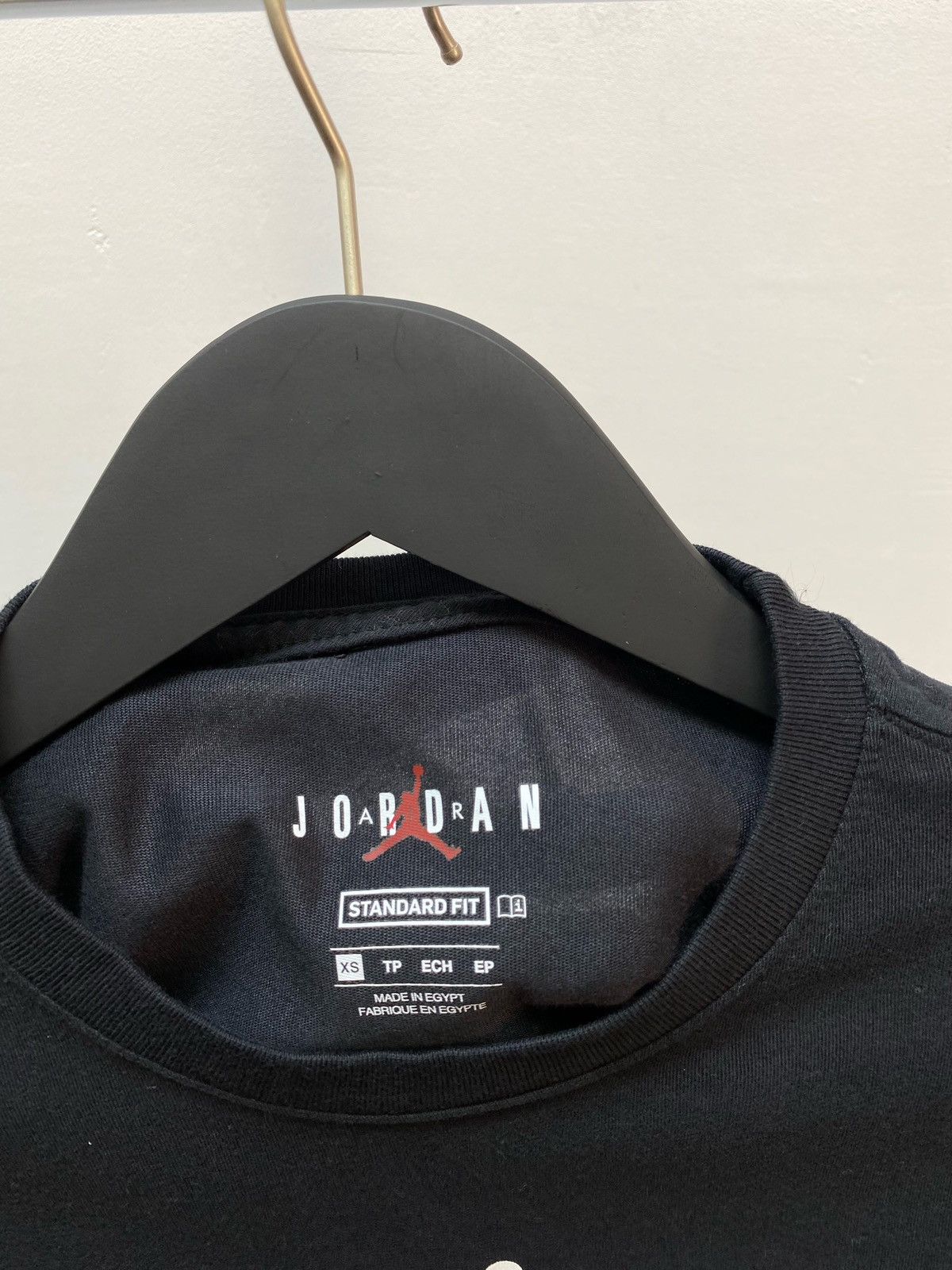 Jordan Brand × Vintage Air Jordan Center Logo Jumpman T-Shirt Nike Size US XS / EU 42 / 0 - 5 Thumbnail