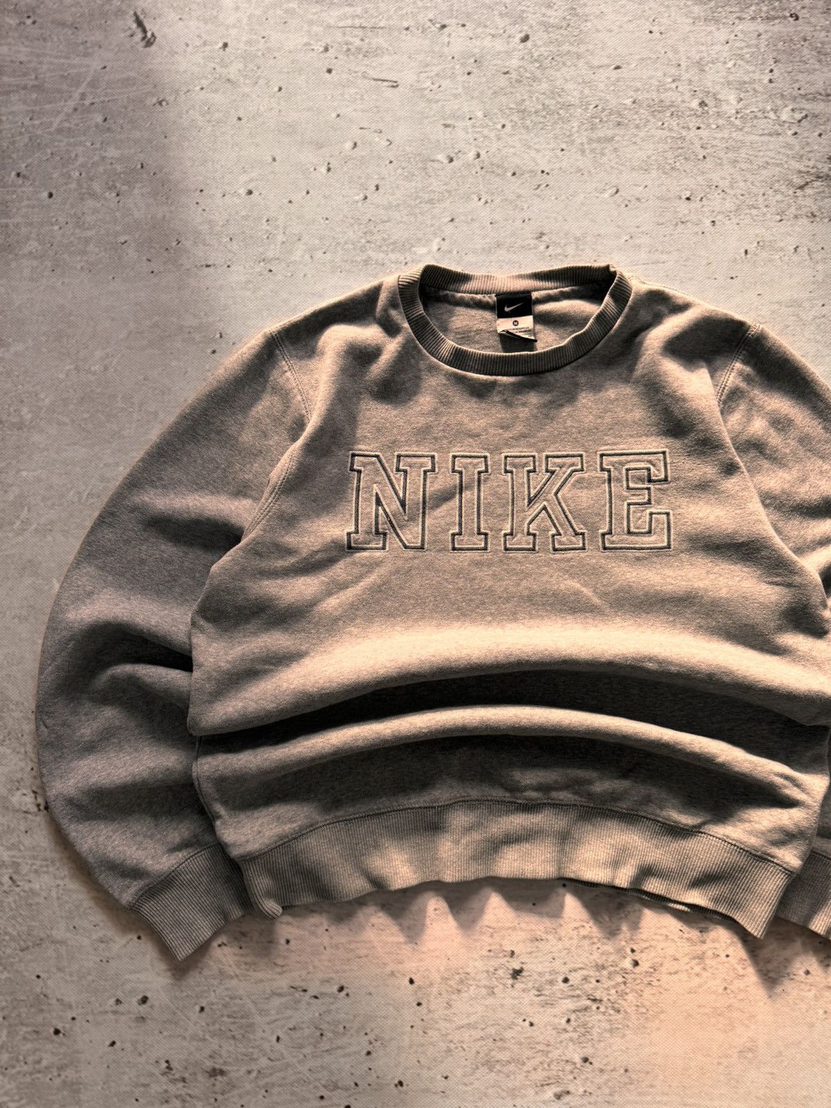 Nike × Vintage NIKE VINTAGE CENTER LOGO OVERSIZE BOXY SWEATSHIRT Size US M / EU 48-50 / 2 - 2 Thumbnail