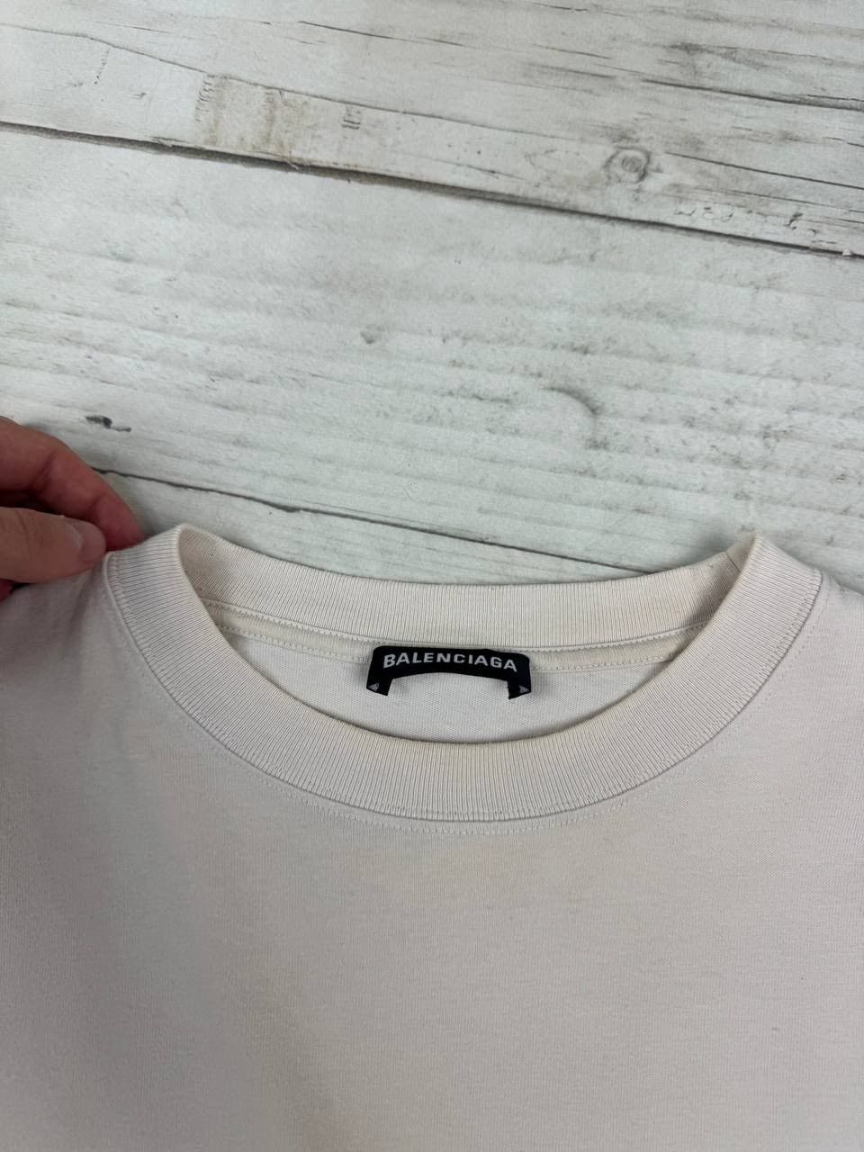Balenciaga Balenciaga Logo Print T Shirt Size US L / EU 52-54 / 3 - 7 Thumbnail